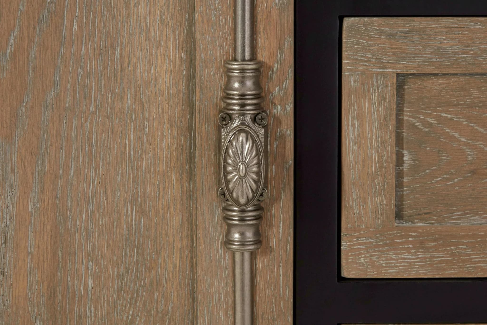 Kensington Townhouse Grey Wash and Antique Black Sideboard - Bookcases & shelving, photo 7 of 8