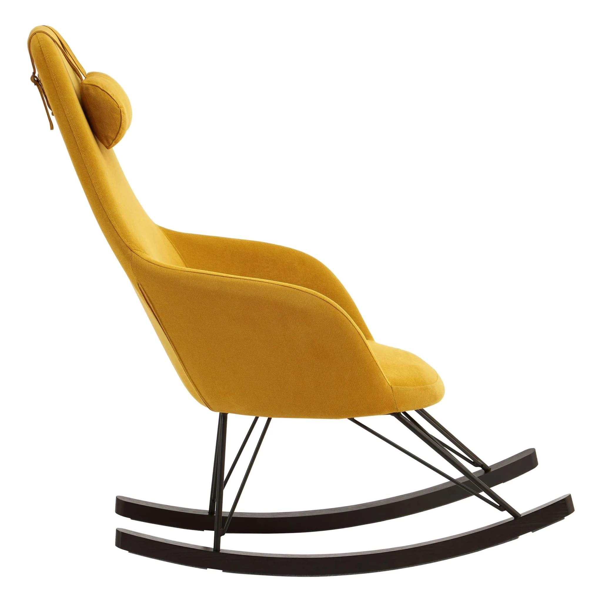 Kolding Yellow Rocking Chair - Seating, photo 3 of 7