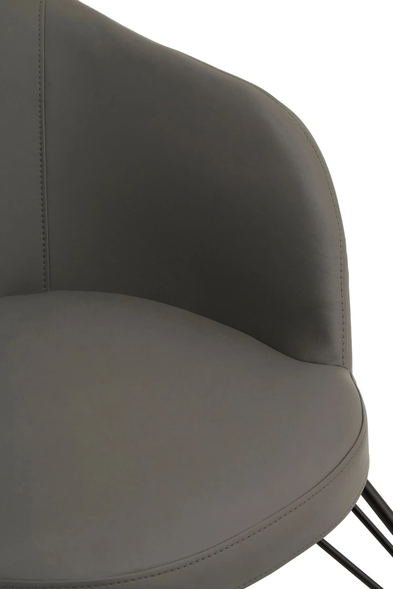 Kolding Dark Grey Rocking Chair - Seating, photo 6 of 7