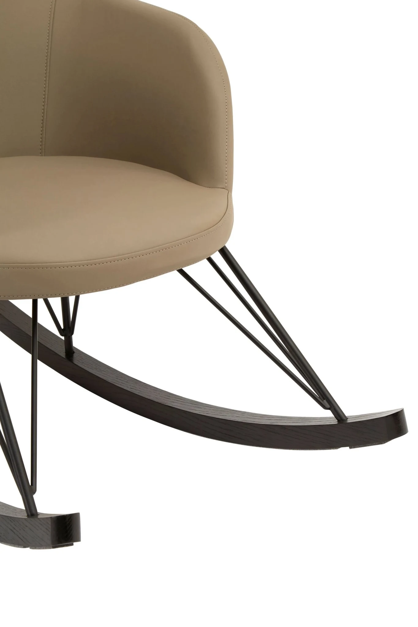 Kolding Light Grey Rocking Chair - Seating, photo 5 of 6
