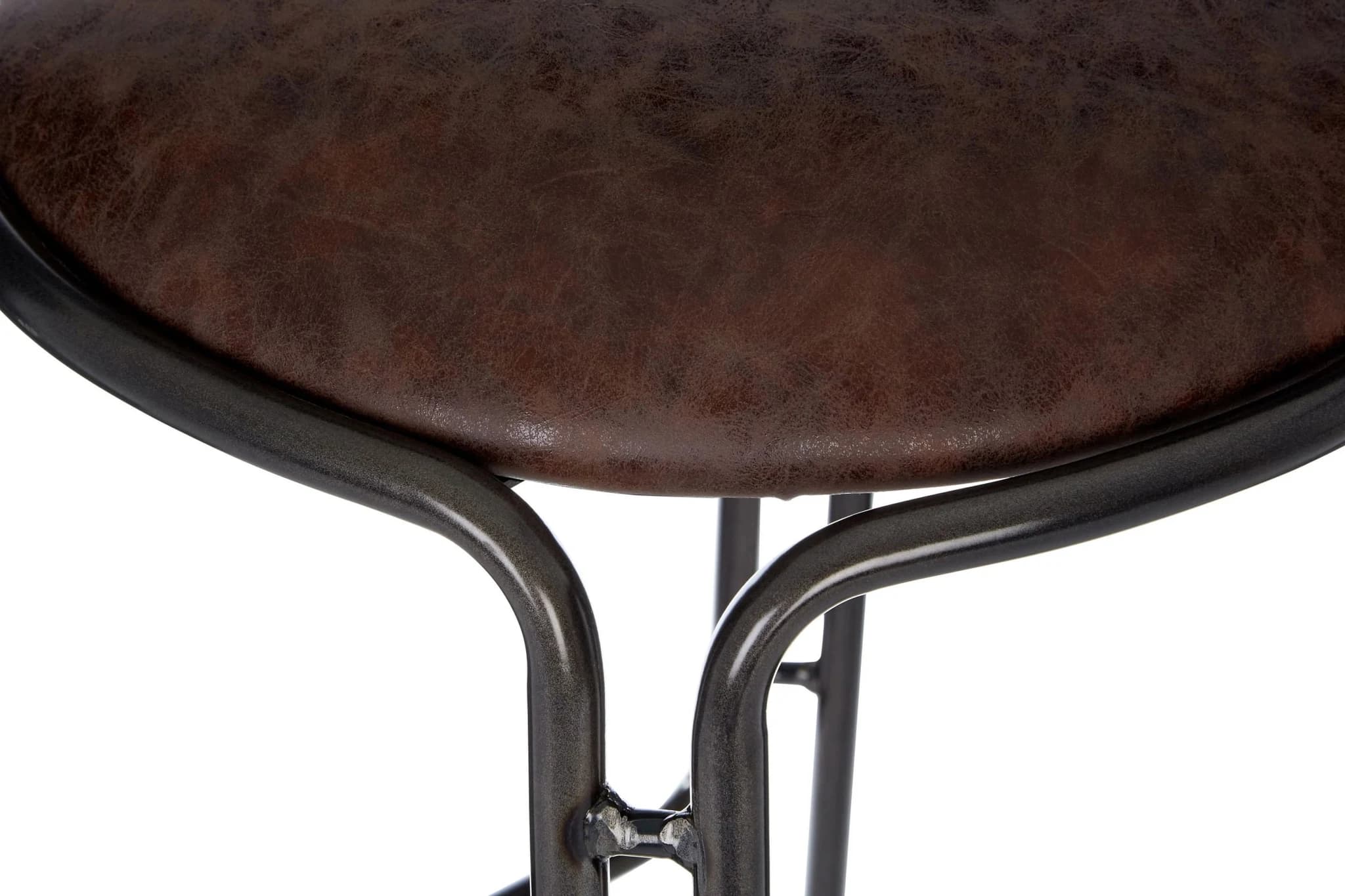 Dalston Mocha Bar Stool With Gunmetal Legs - Seating, photo 8 of 8