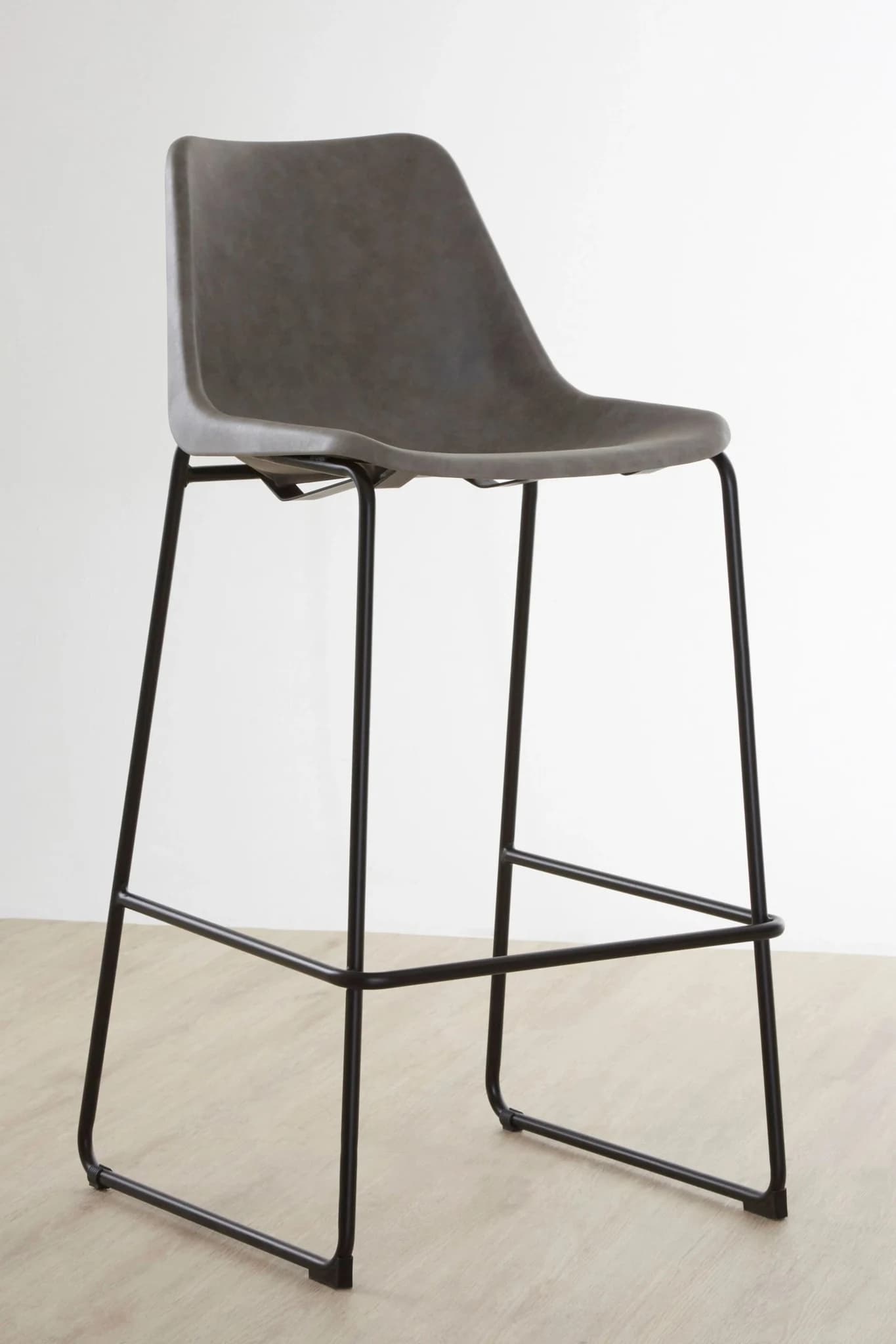 Dalston Ash Bar Chair With Angled Legs - Seating, photo 6 of 8