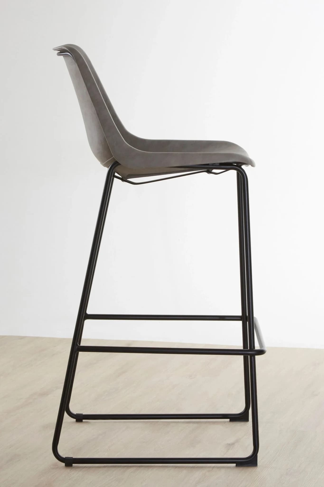 Dalston Ash Bar Chair With Angled Legs - Seating, photo 5 of 8