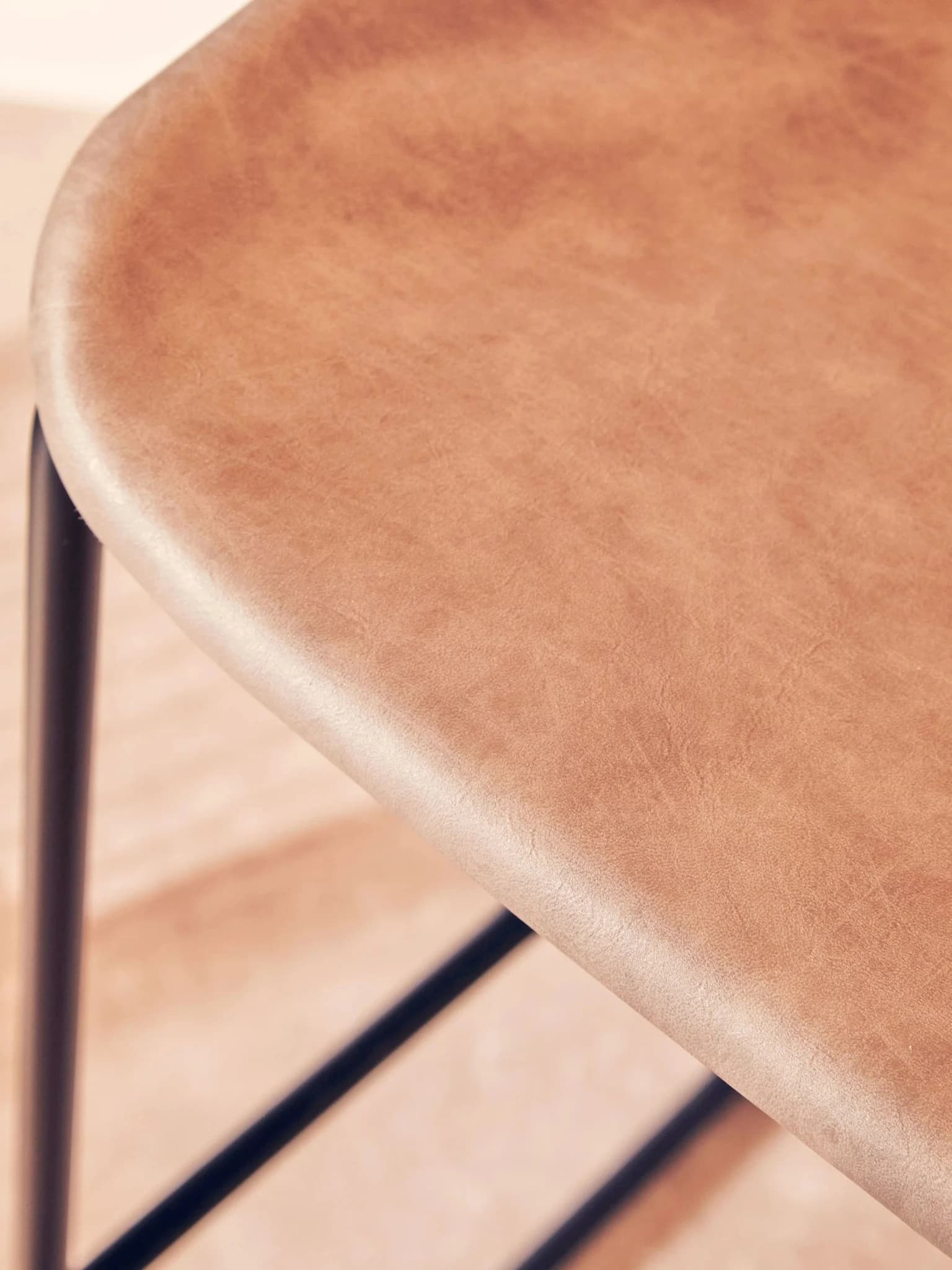 Dalston Ash Bar Chair With Angled Legs - Seating, photo 2 of 8