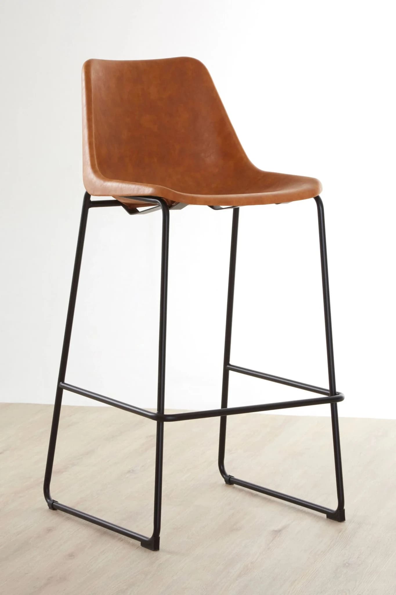 Dalston Camel Bar Chair With Black Legs - Seating, photo 6 of 8