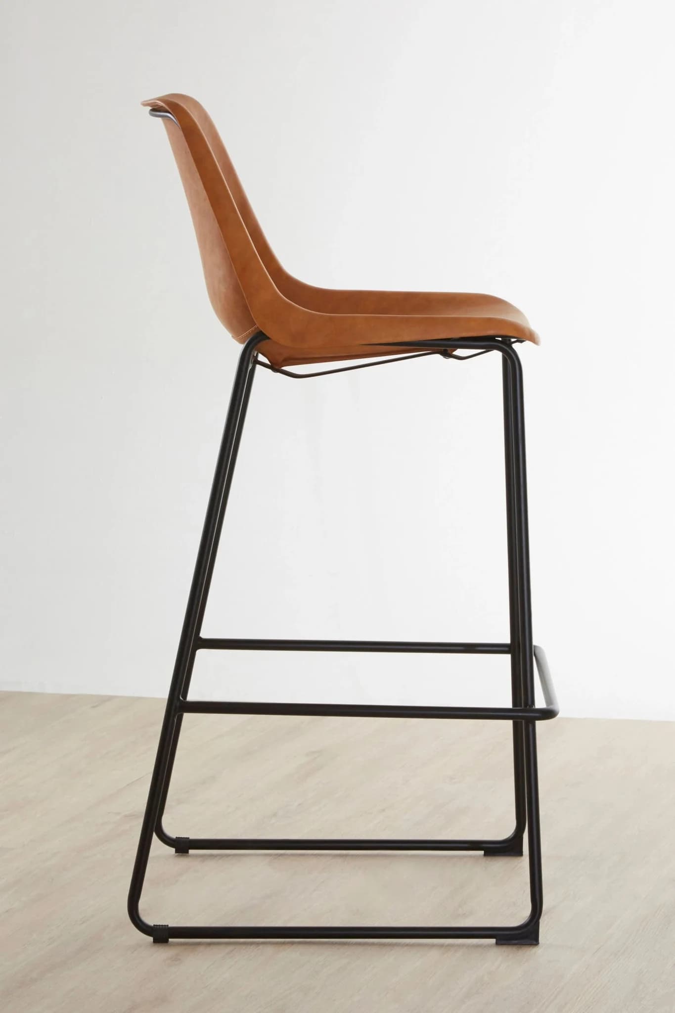 Dalston Camel Bar Chair With Black Legs - Seating, photo 5 of 8