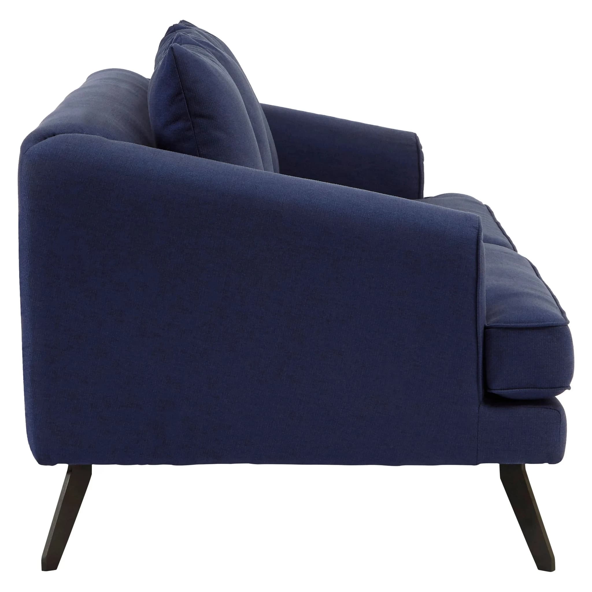 Mylo Navy 3 Seat Sofa - Seating, photo 3 of 7