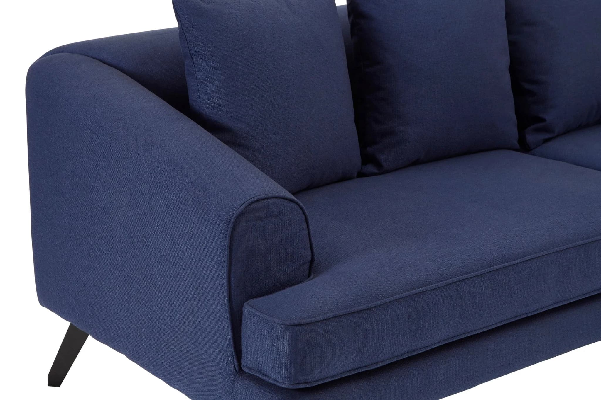 Mylo Navy 3 Seat Sofa - Seating, photo 7 of 7