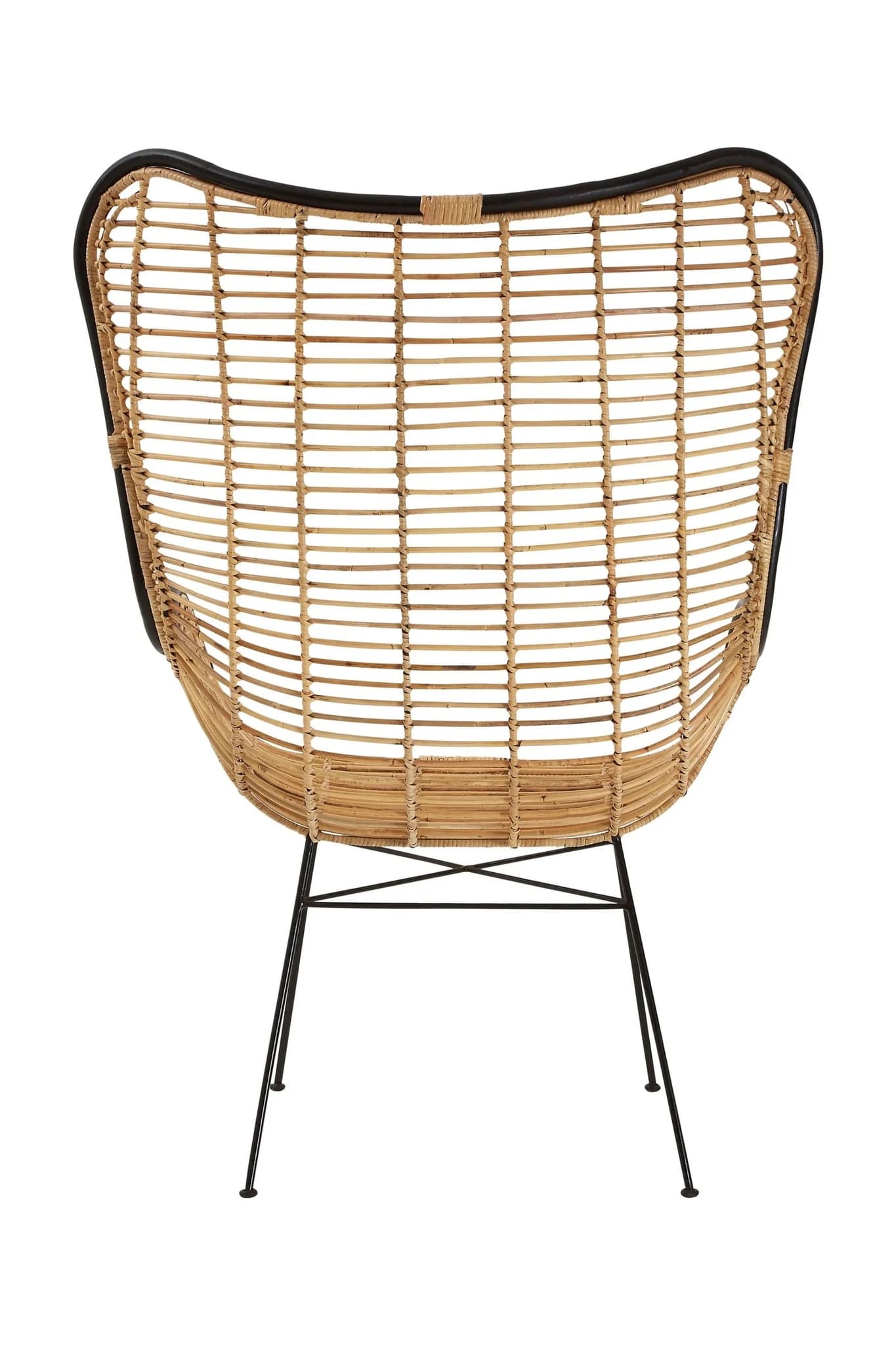 Java Natural Rattan Wingback Chair - Seating, photo 2 of 6