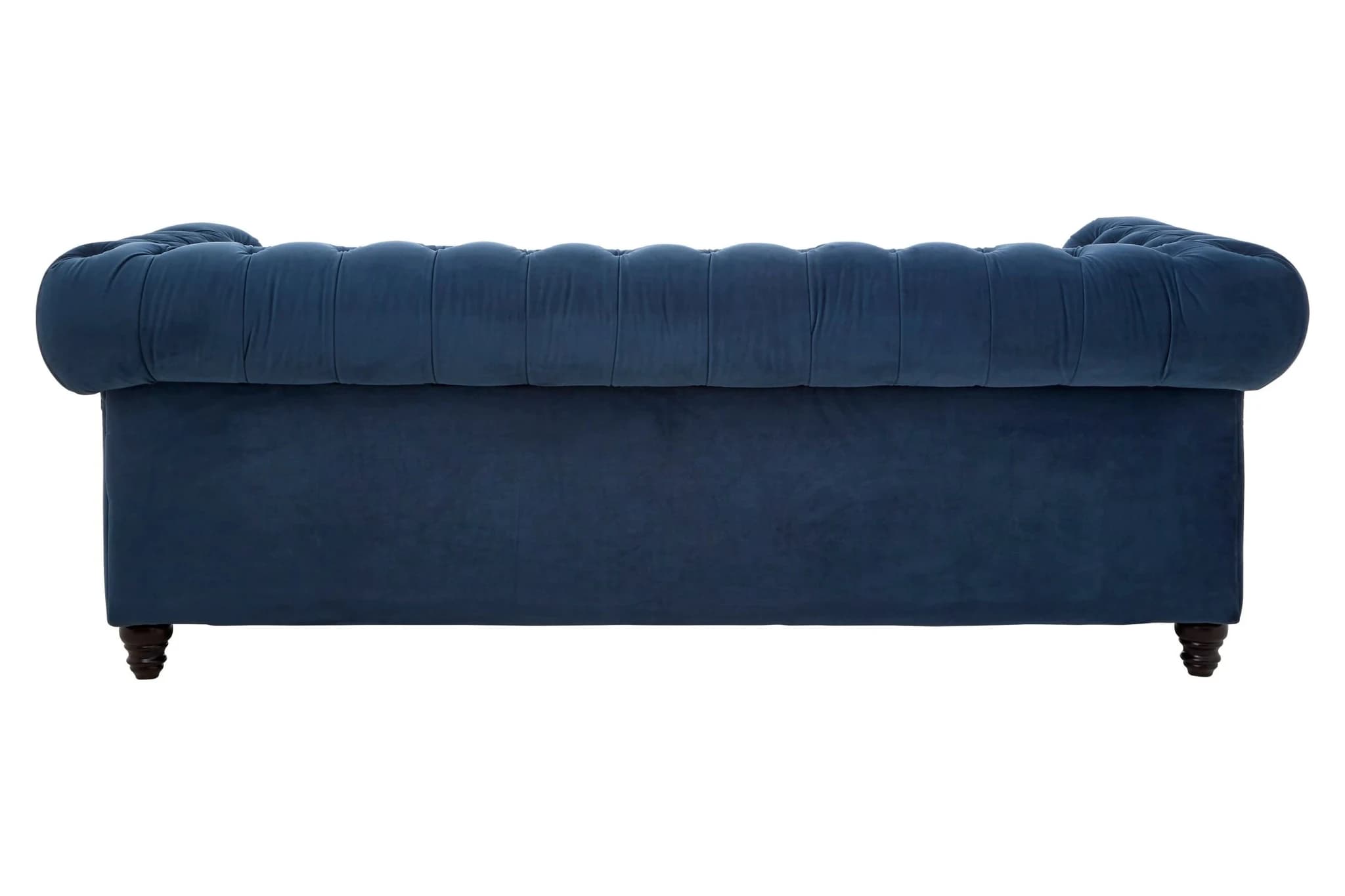 Stella Midnight Blue Velvet 3 Seater Chesterfield Sofa - Seating, photo 3 of 8