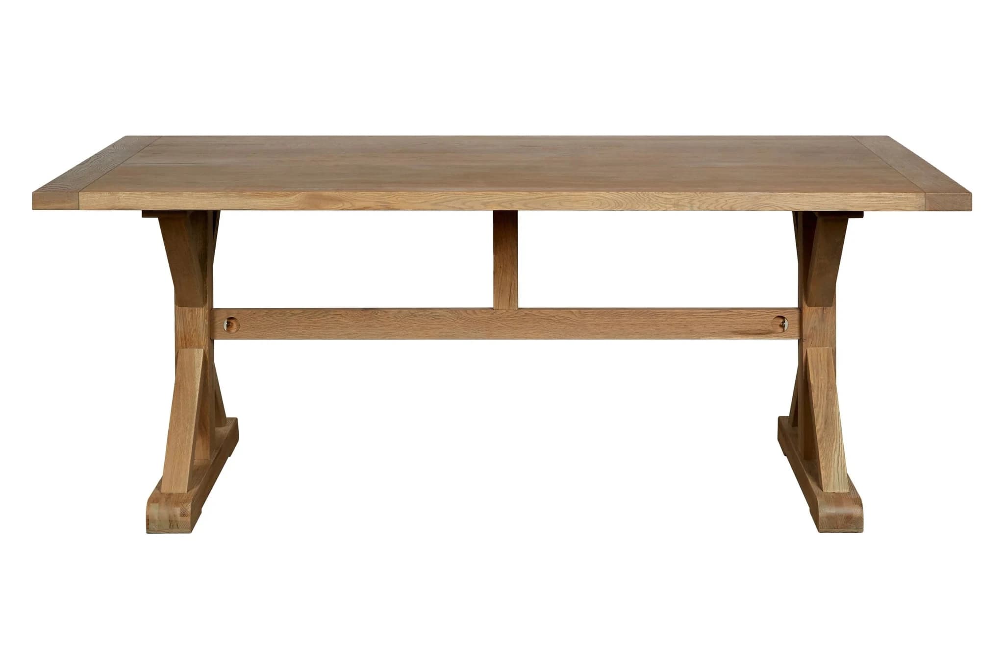 Lyon Grey Finish Oak Wood Dining Table - Tables, photo 3 of 8