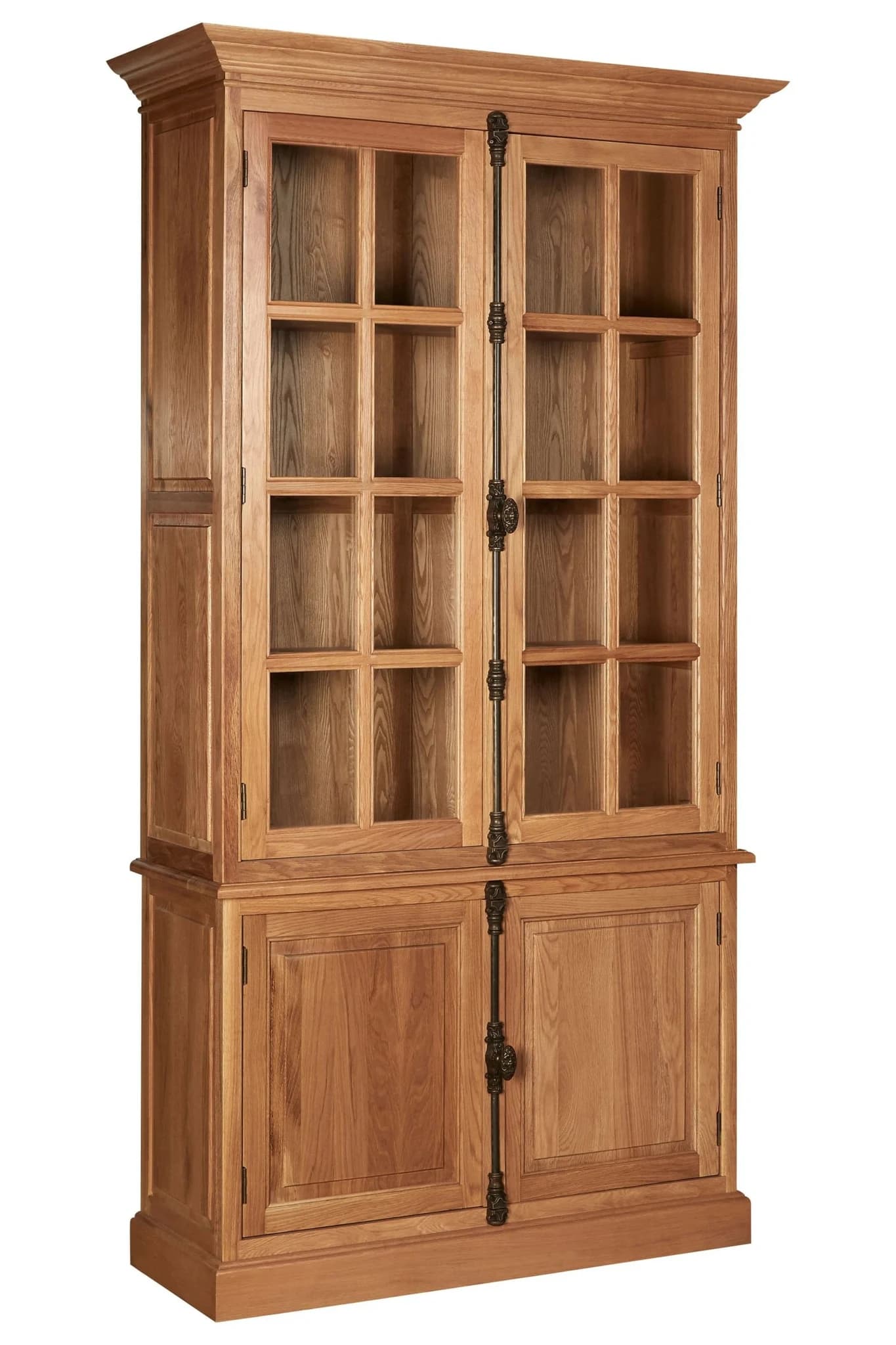 Lyon Natural Oak Wood Tall Cabinet - Bookcases & shelving, photo 3 of 5