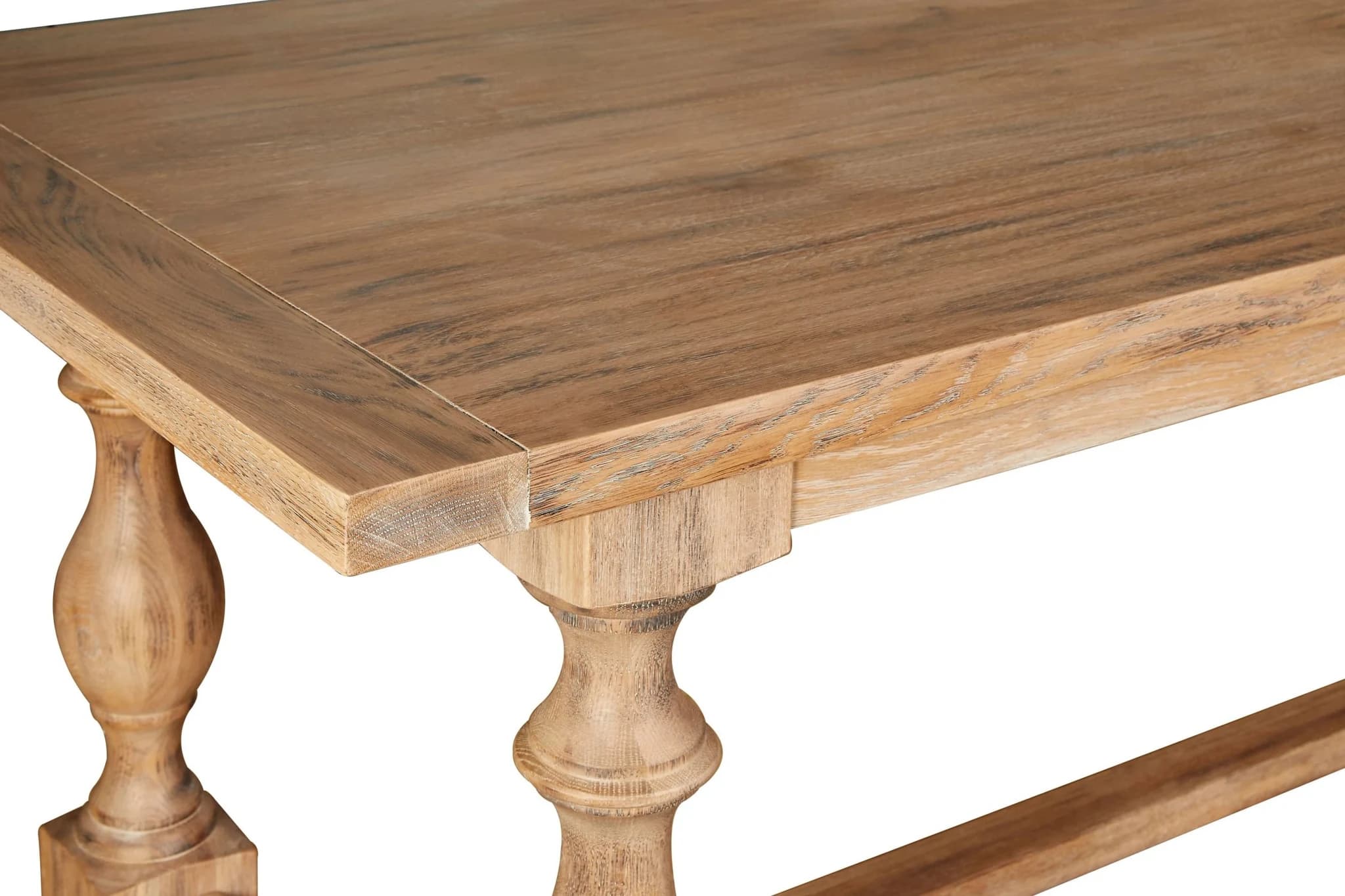 Lyon Whitewash Dining Table - Tables, photo 6 of 6