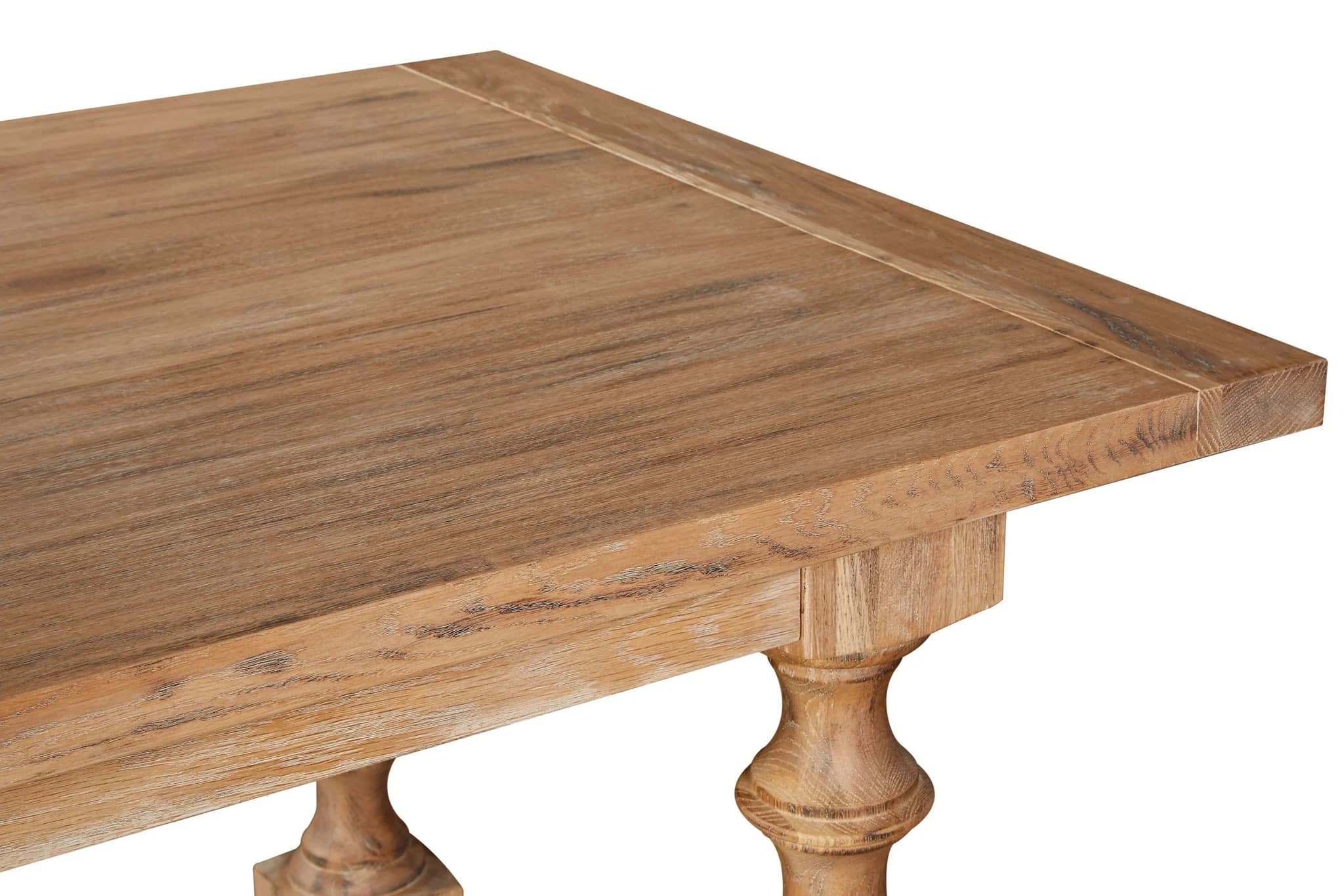 Lyon Whitewash Dining Table - Tables, photo 5 of 6