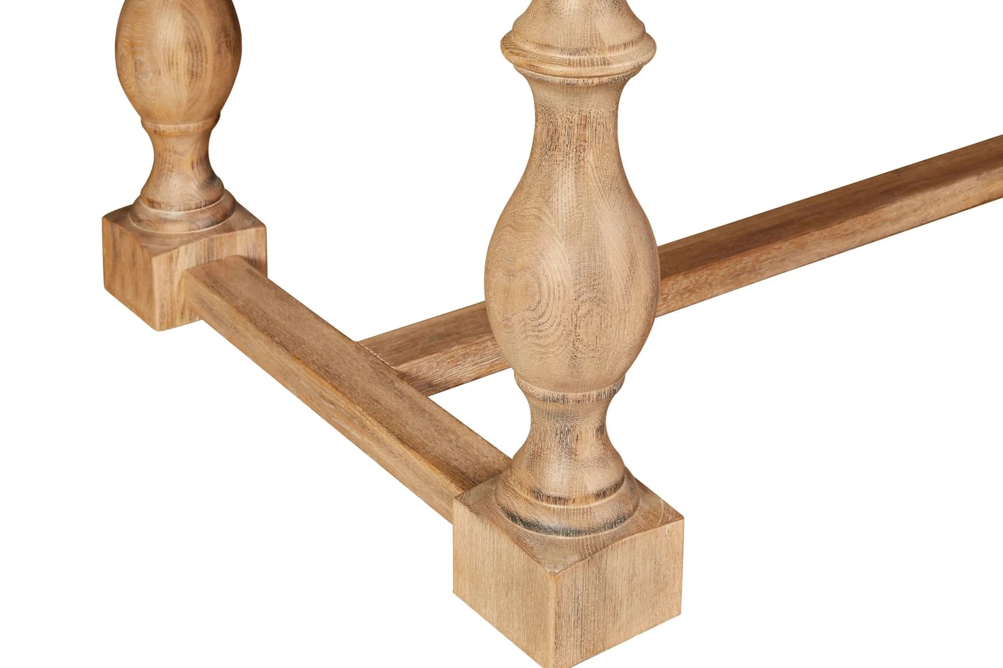 Lyon Whitewash Dining Table - Tables, photo 4 of 6