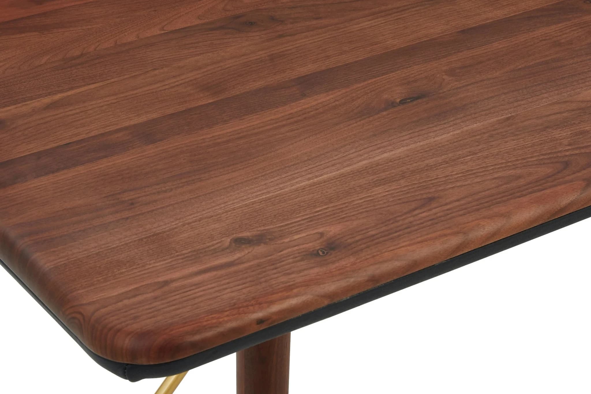Kenso Walnut Wood Rectangular Dining Table - Tables, photo 7 of 7