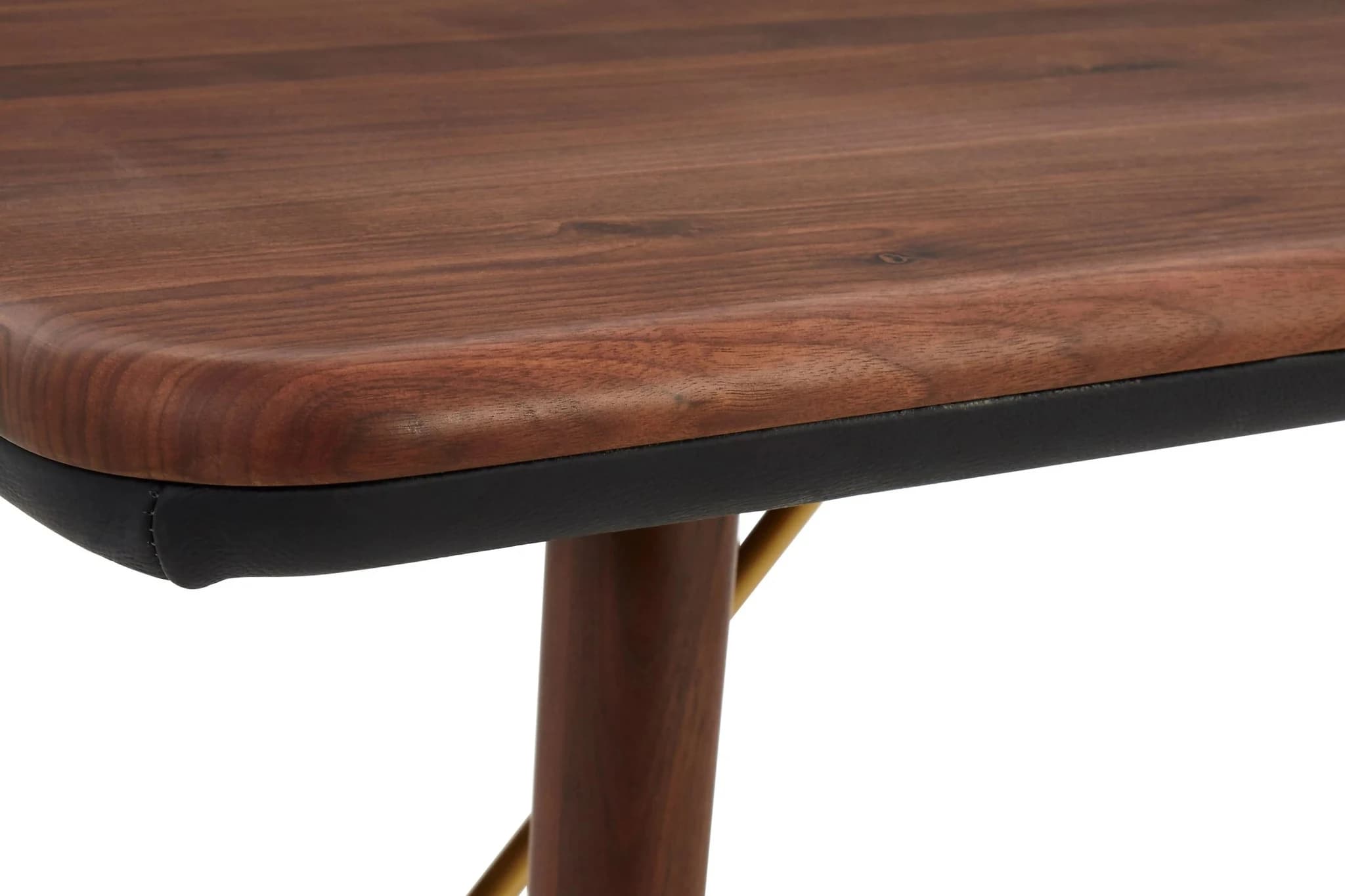 Kenso Walnut Wood Rectangular Dining Table - Tables, photo 6 of 7