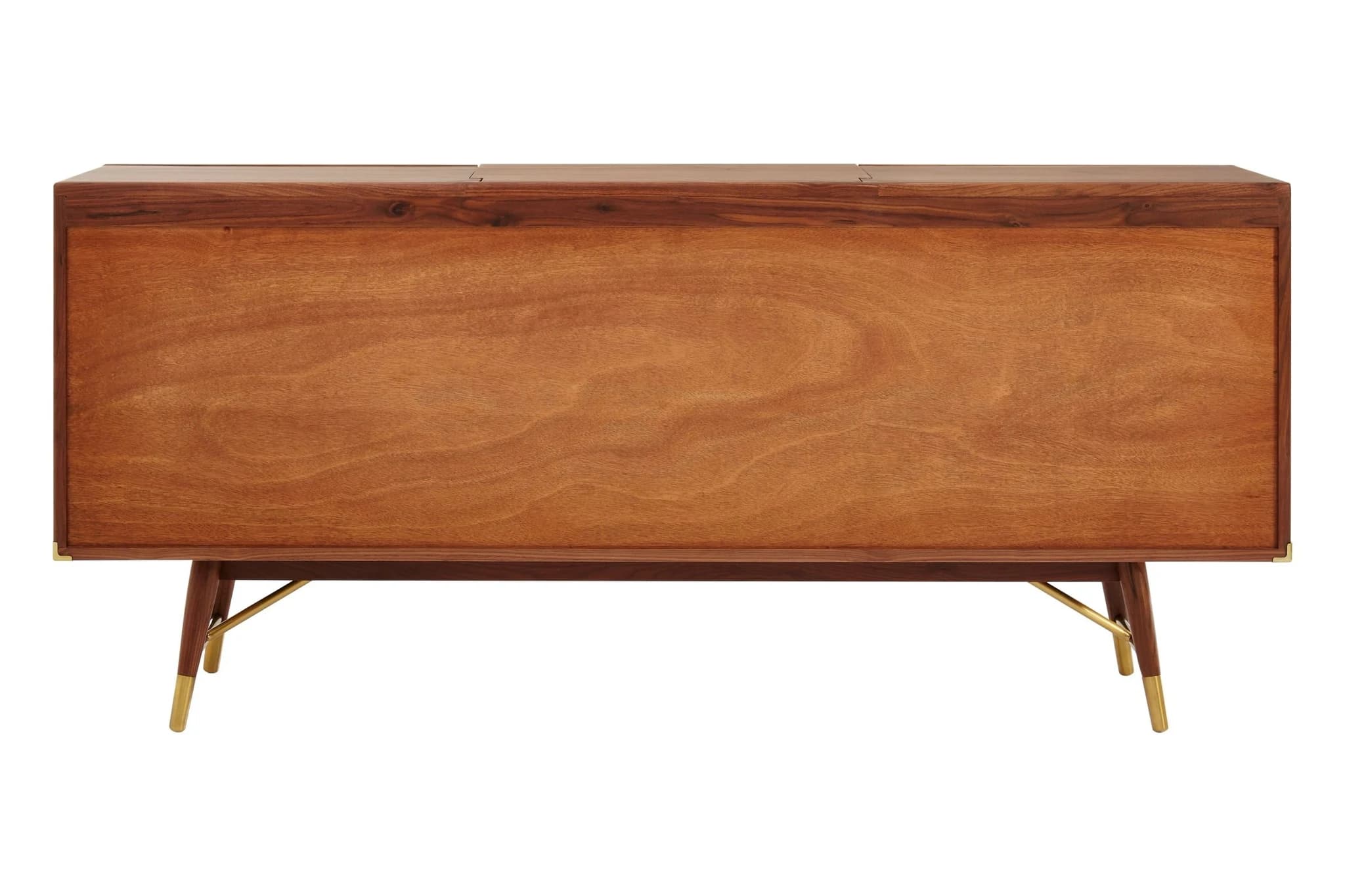 Kenso Walnut Wood 2 Door and Drawers Sideboard - Bookcases & shelving, photo 2 of 8