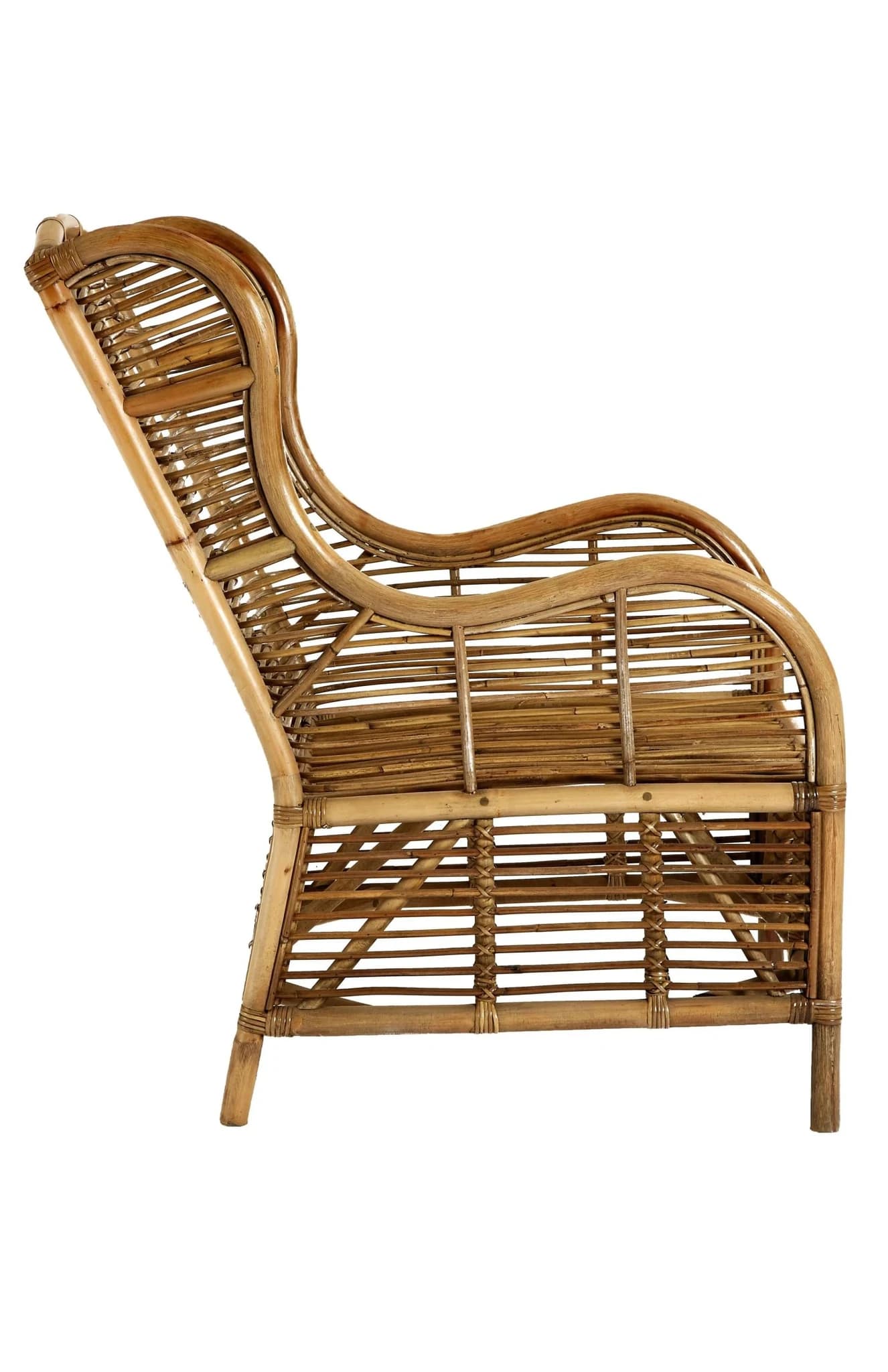 Manado Grey Natural Kubu Rattan Chair - Seating, photo 3 of 6