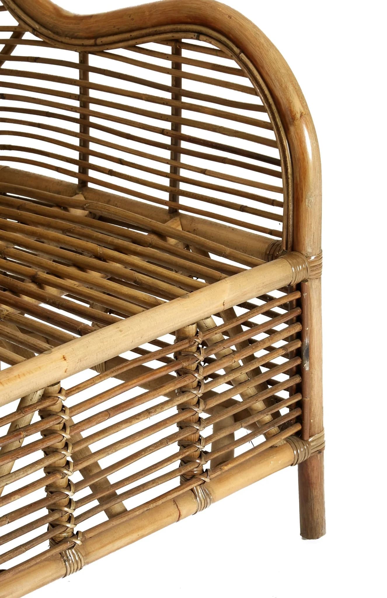 Manado Grey Natural Kubu Rattan Chair - Seating, photo 5 of 6