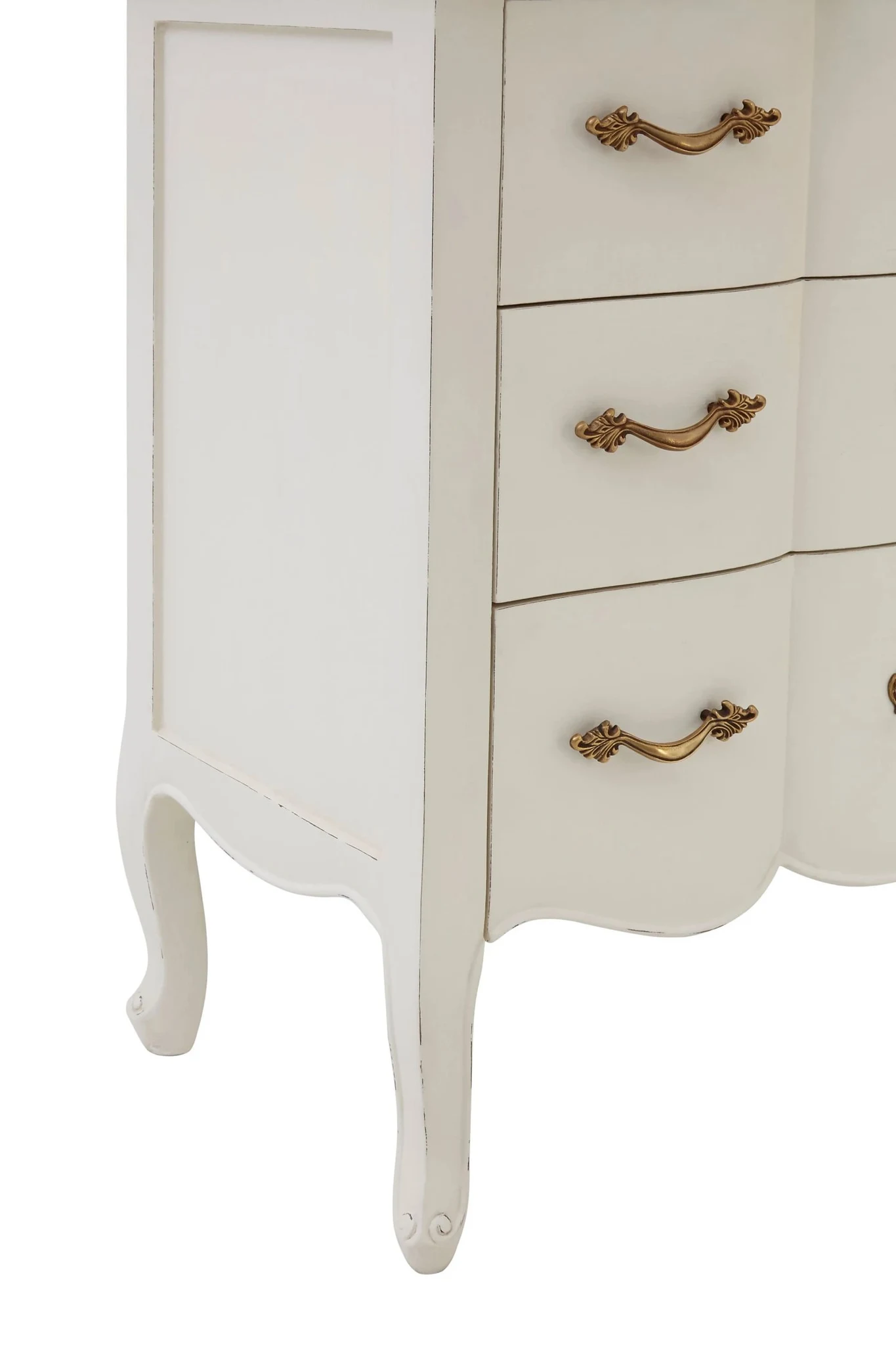 Loire White Chest of 3 Drawers - Furniture, photo 5 of 7