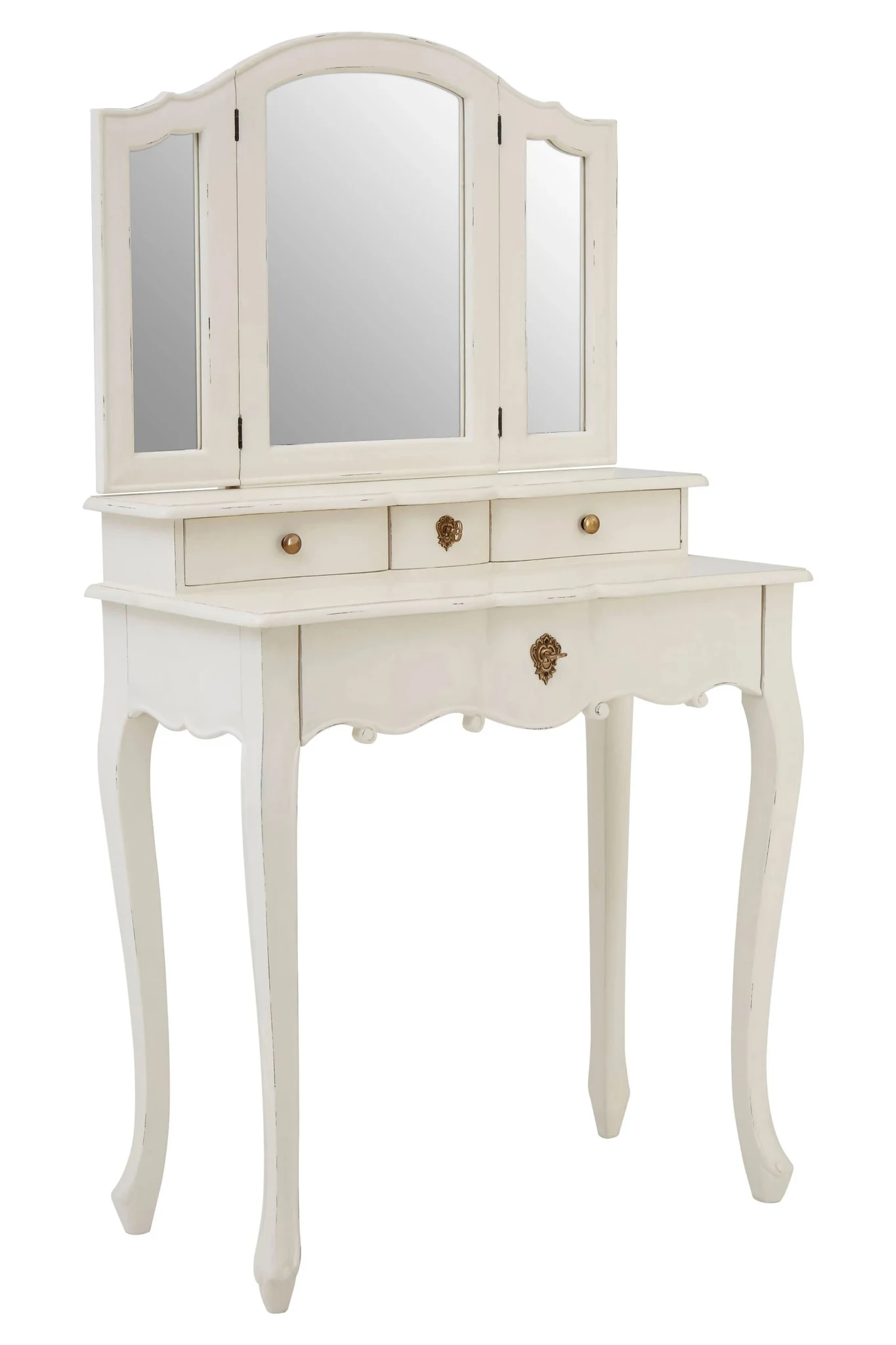 Loire White Dressing Table With Mirror - Tables, photo 4 of 8