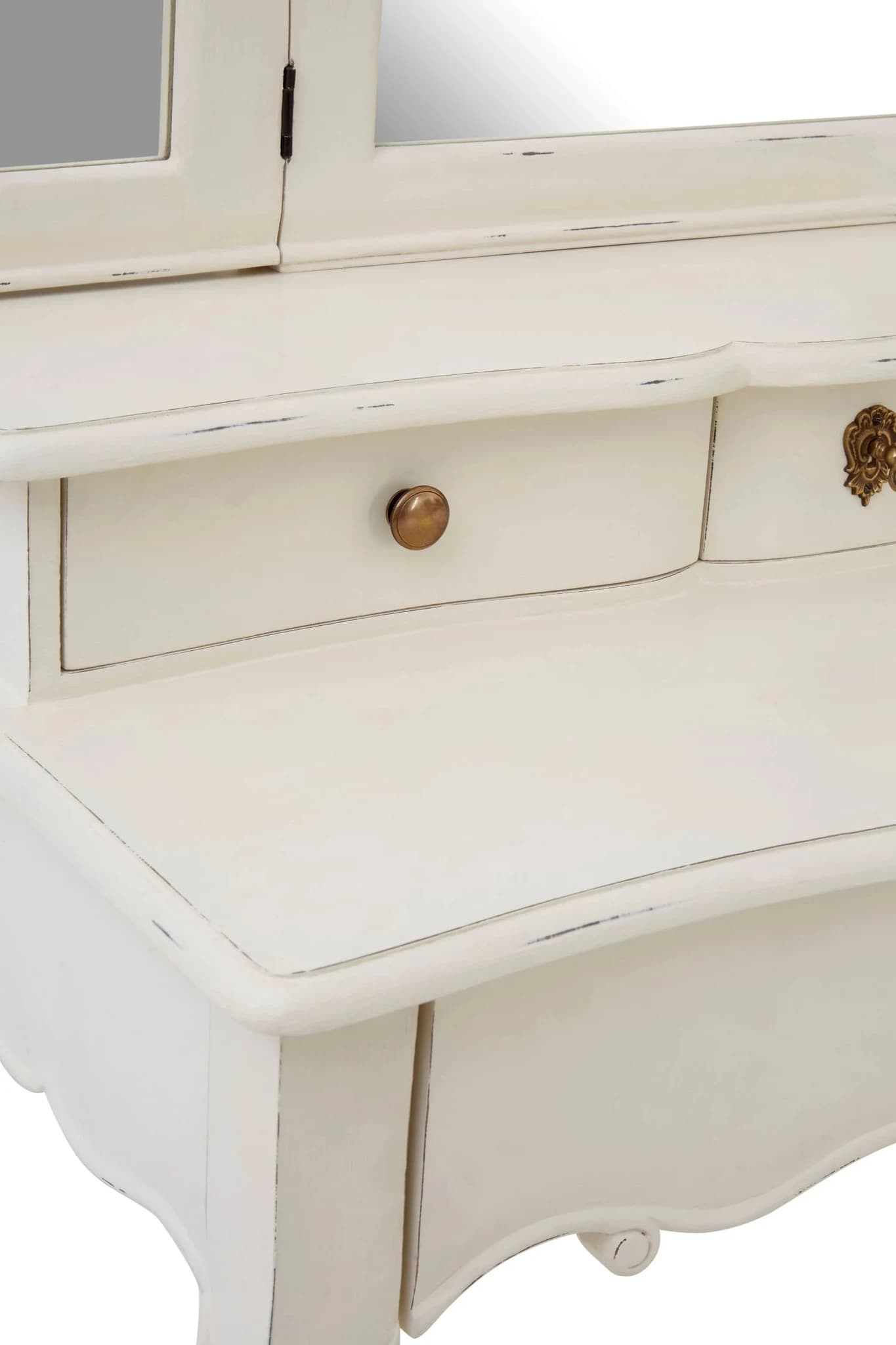 Loire White Dressing Table With Mirror - Tables, photo 6 of 8
