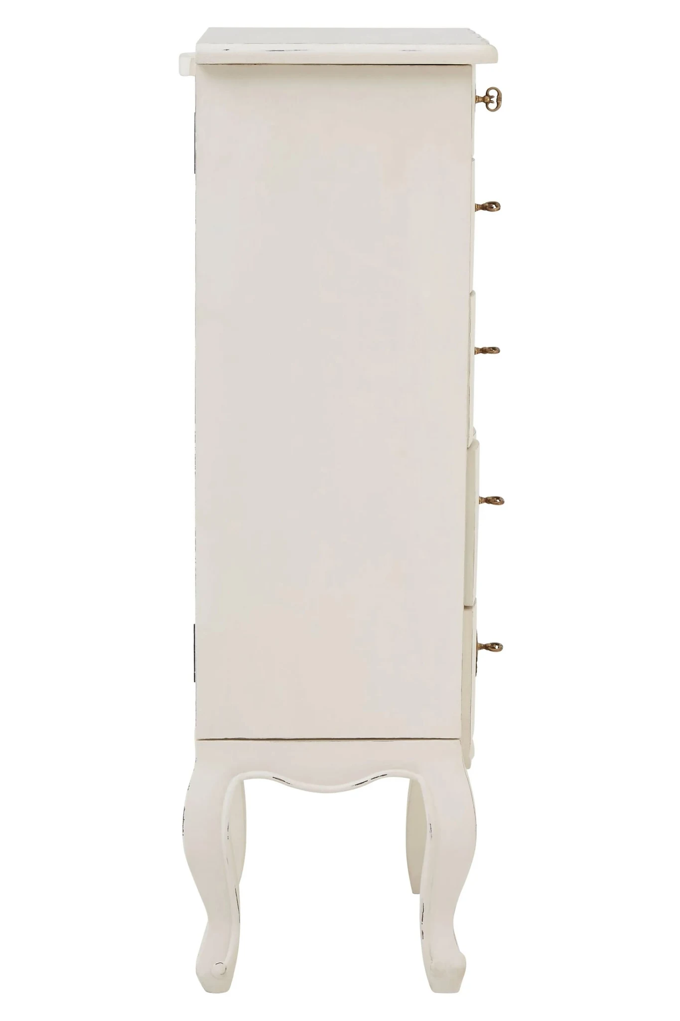 Loire White Small Chest of 5 Drawers - Furniture, photo 3 of 8