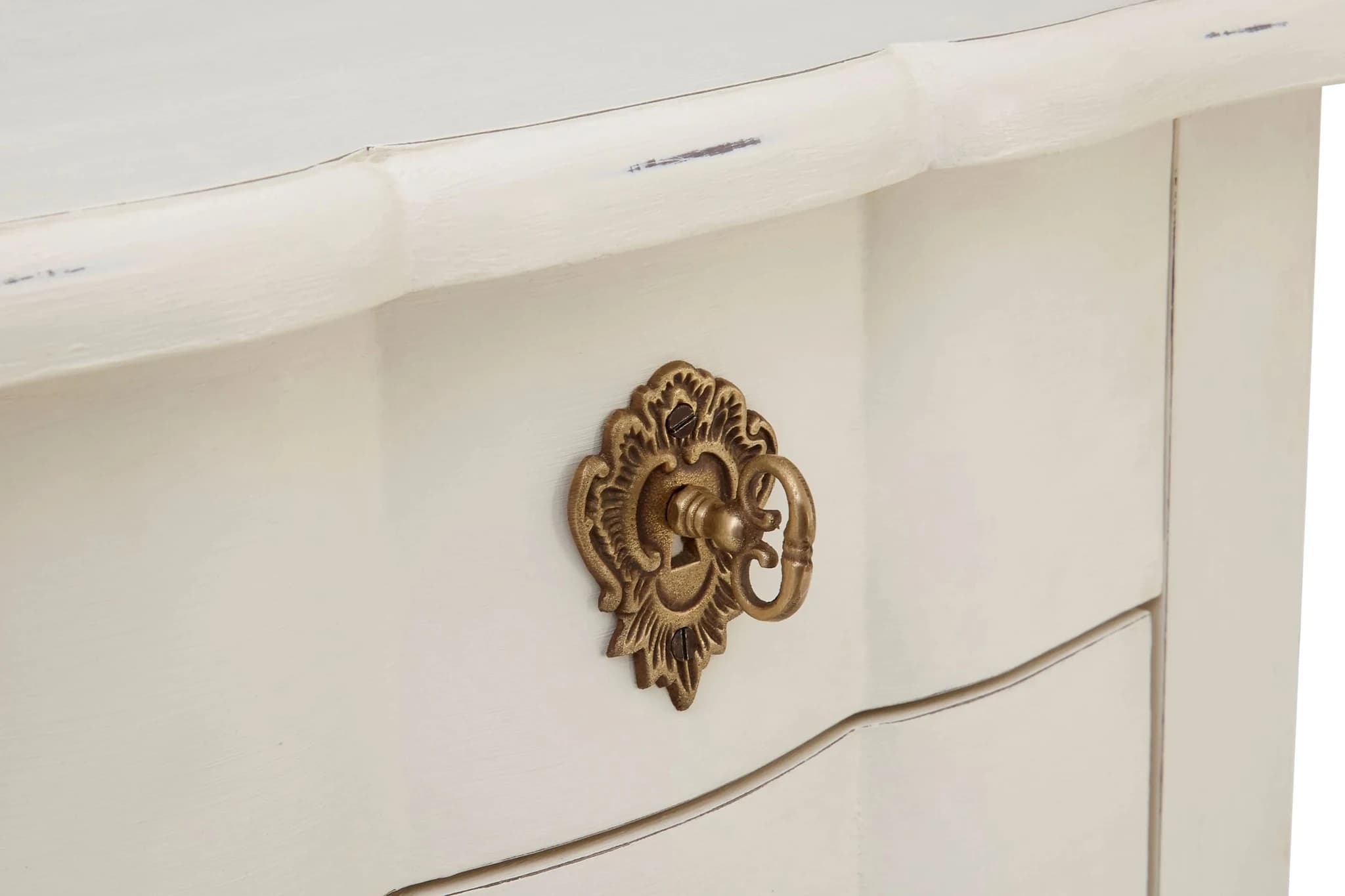 Loire White Small Chest of 5 Drawers - Furniture, photo 7 of 8