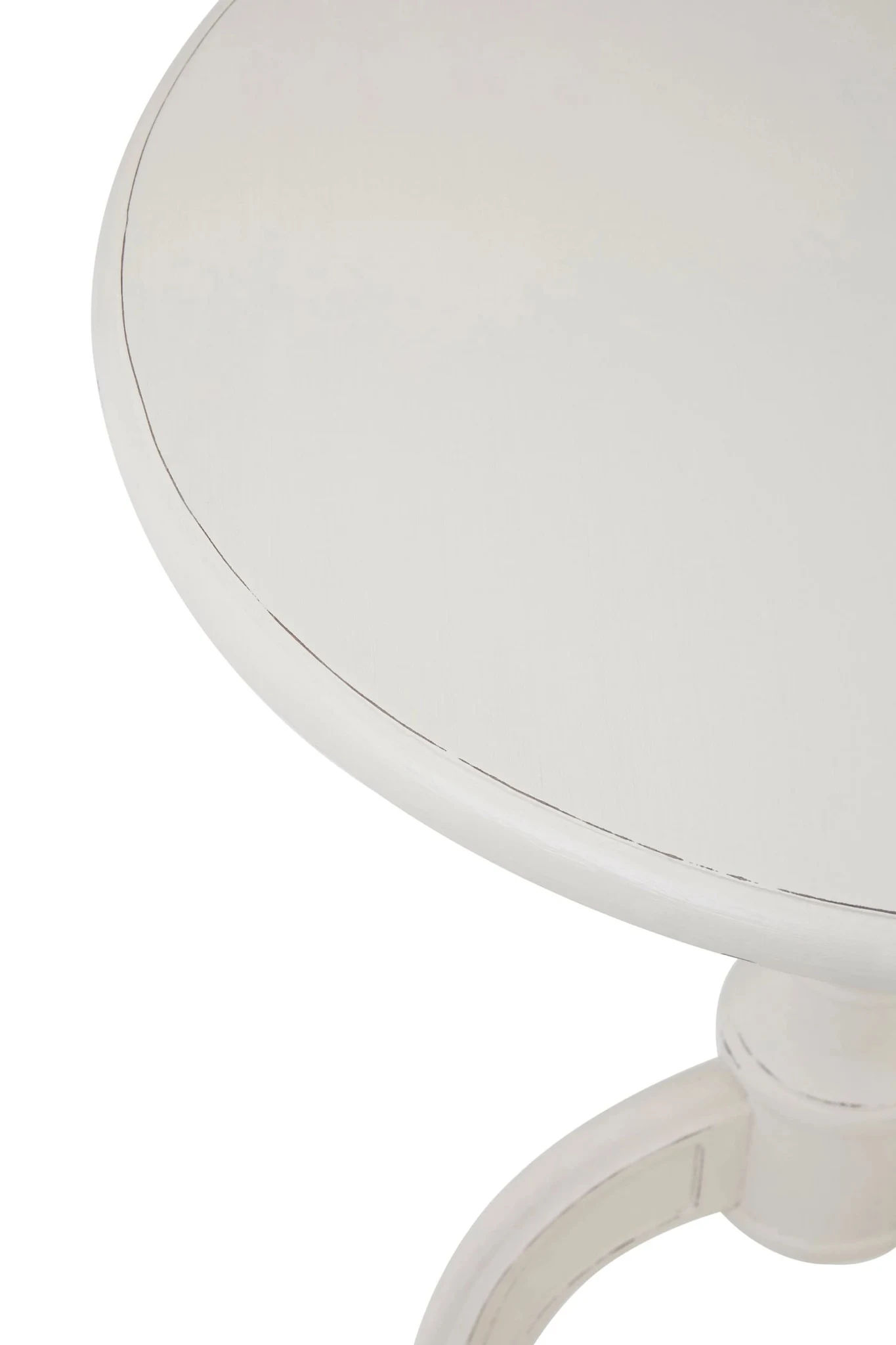 Loire Round White Pedestal Table - Tables, photo 5 of 5