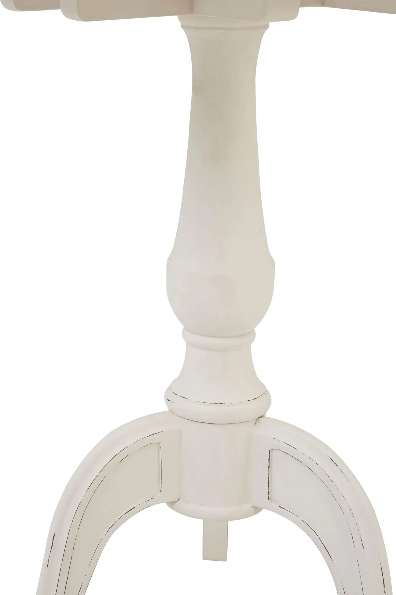 Loire Round White Pedestal Table - Tables, photo 4 of 5