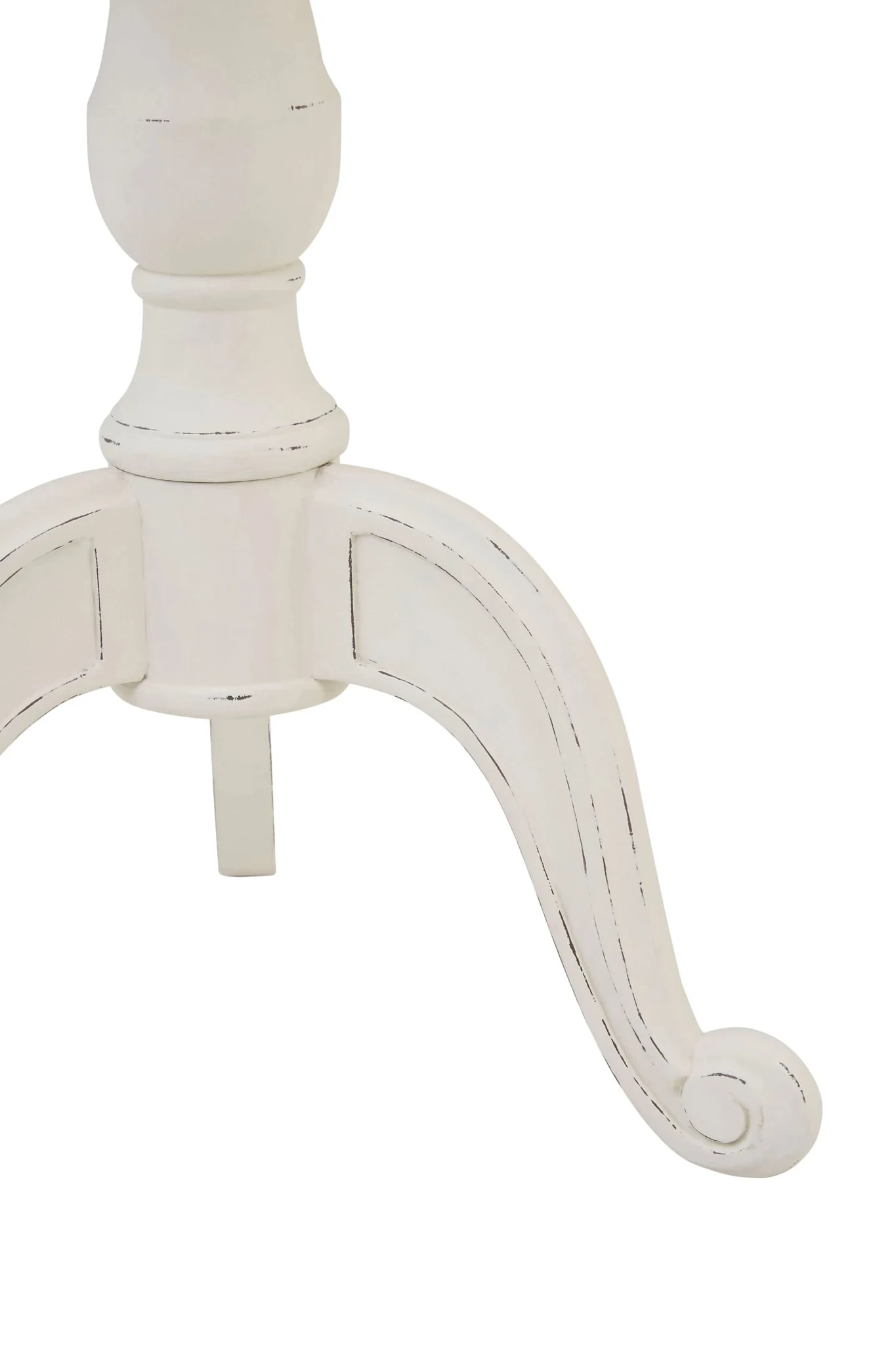 Loire Round White Pedestal Table - Tables, photo 3 of 5