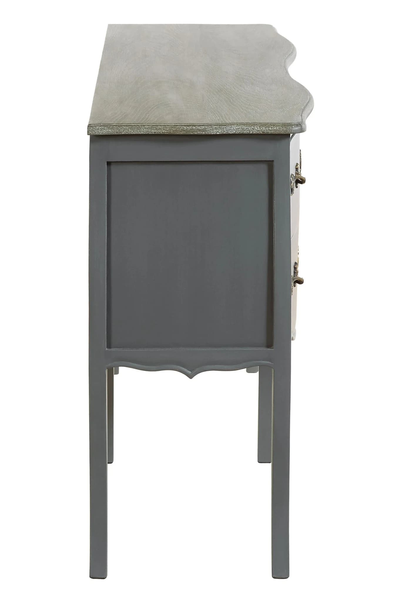 Loire Dark Grey 4 Drawer Sideboard - Bookcases & shelving, photo 3 of 8