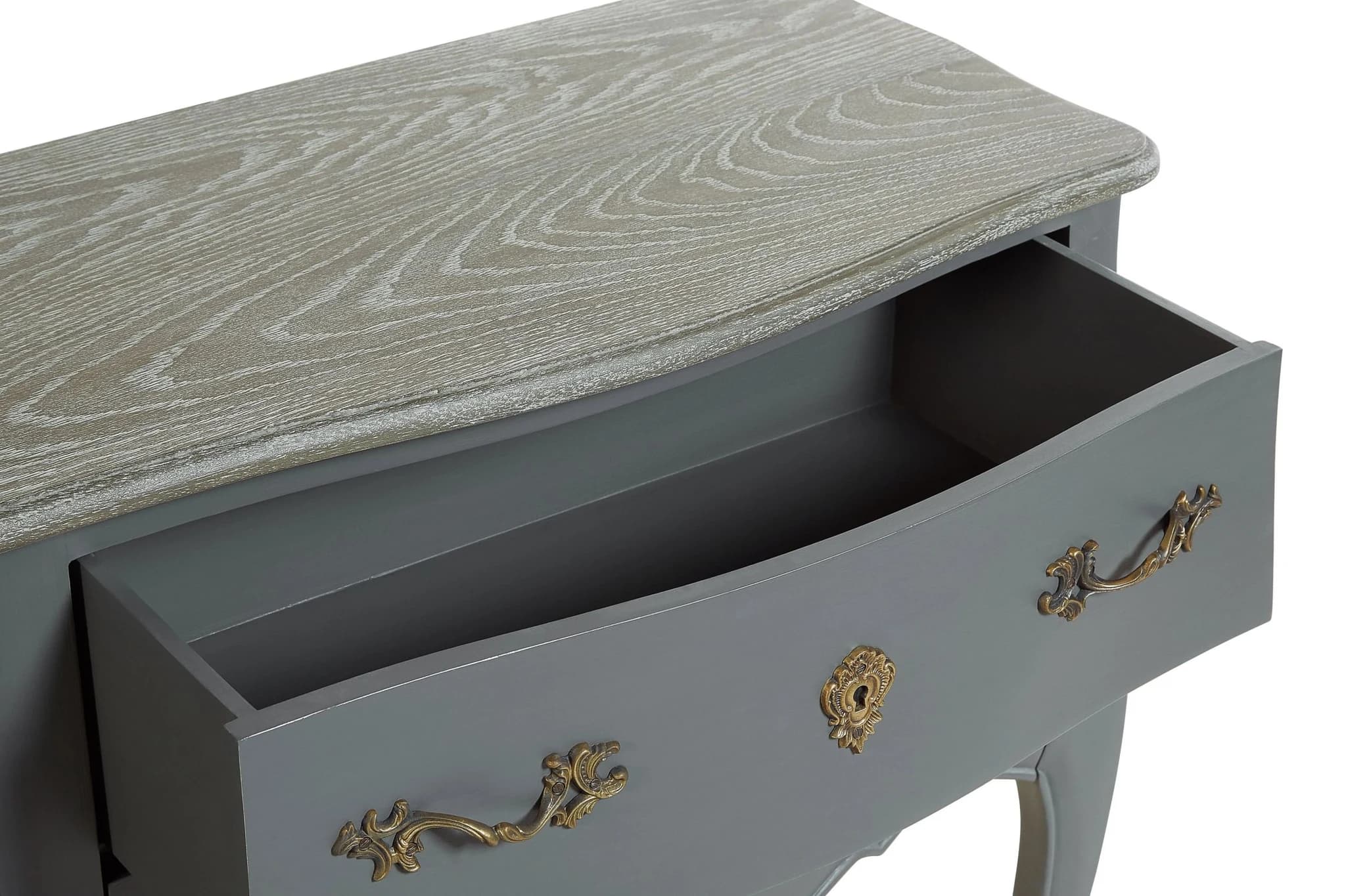 Loire Dark Grey 4 Drawer Sideboard - Bookcases & shelving, photo 5 of 8