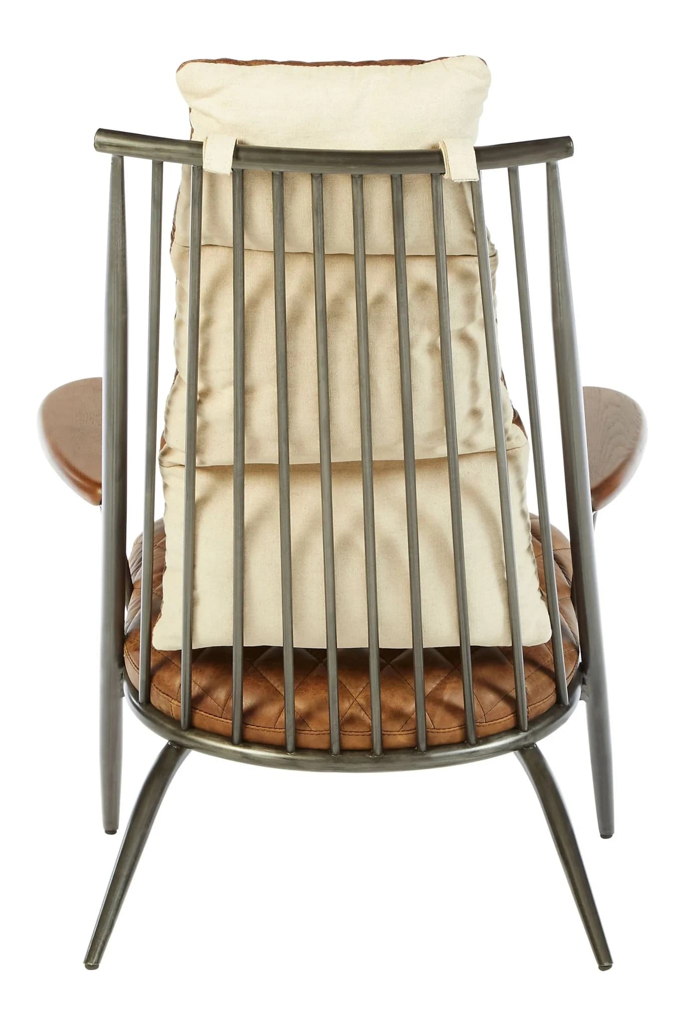 Hoxton Light Brown Leather High Back Chair - Seating, photo 2 of 7