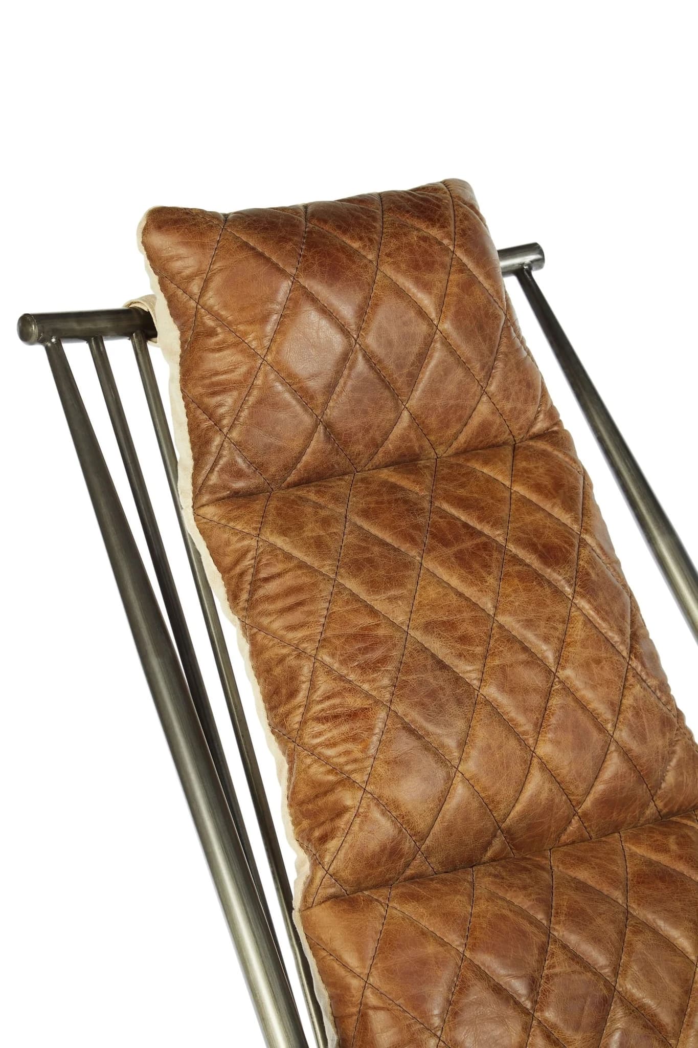 Hoxton Light Brown Leather High Back Chair - Seating, photo 7 of 7