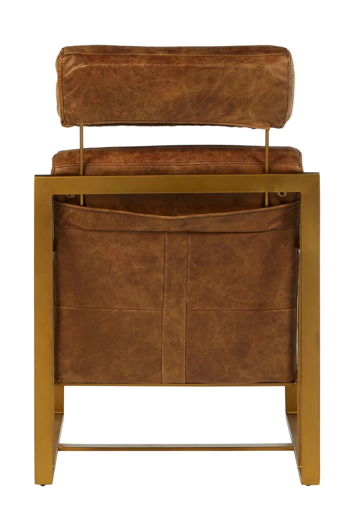 Hoxton Light Brown Leather Lounge Chair With Headrest - Seating, photo 2 of 8