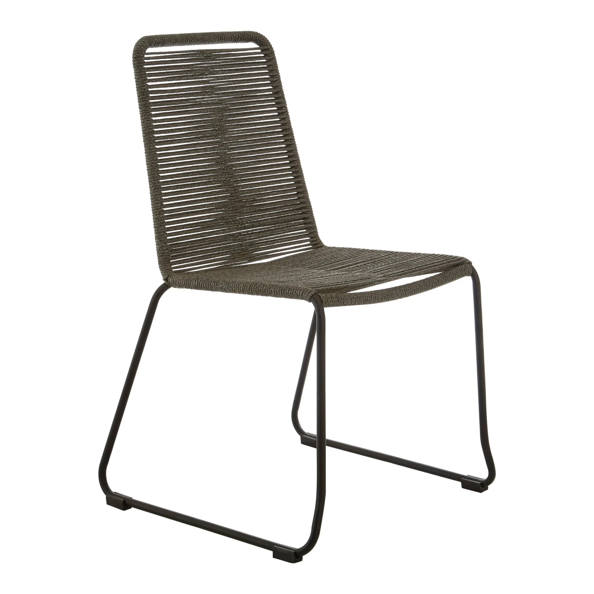 Sisal Grey Rope Dining Chair - Seating, photo 7 of 8