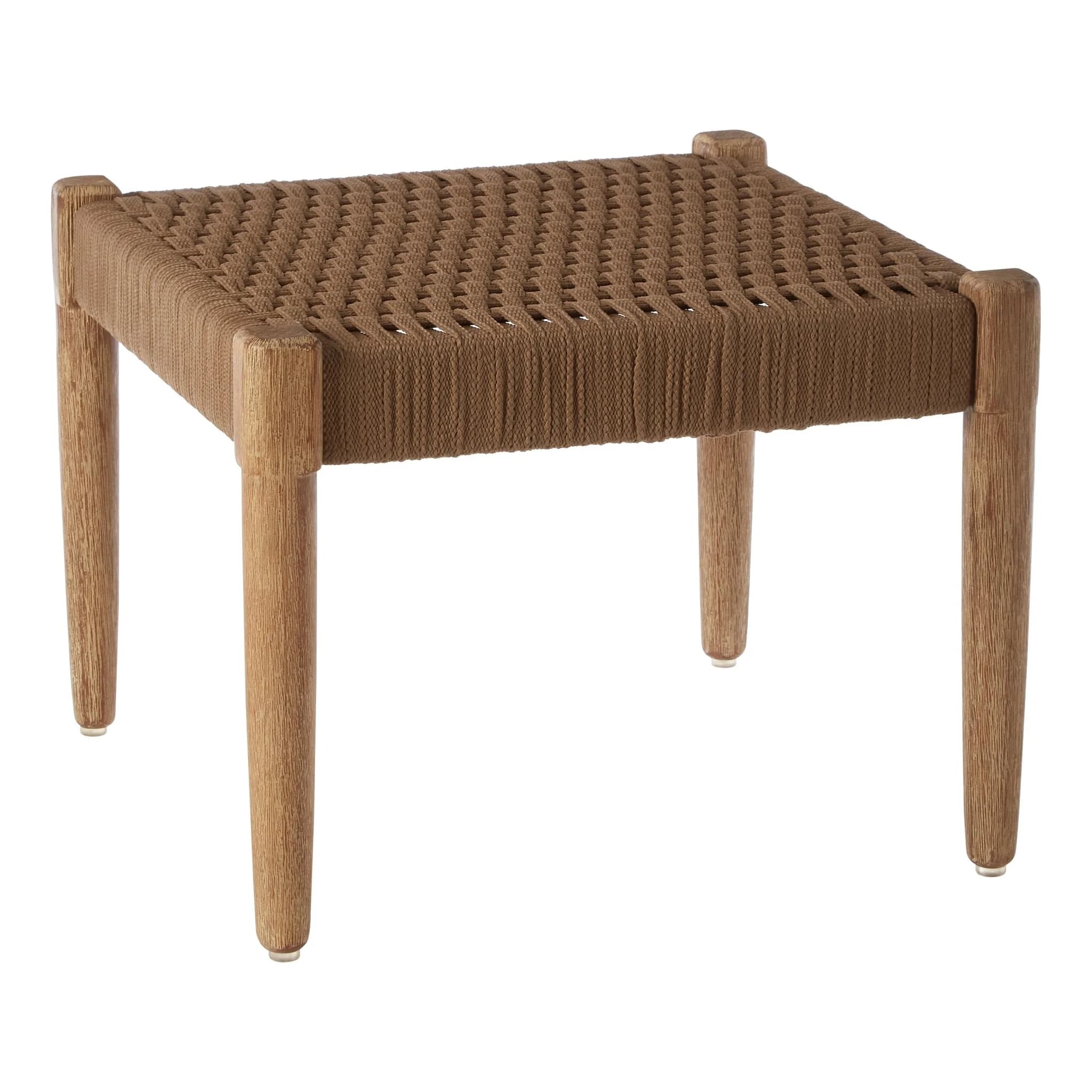 Opus Woven Rope Footstool - Seating, photo 2 of 4