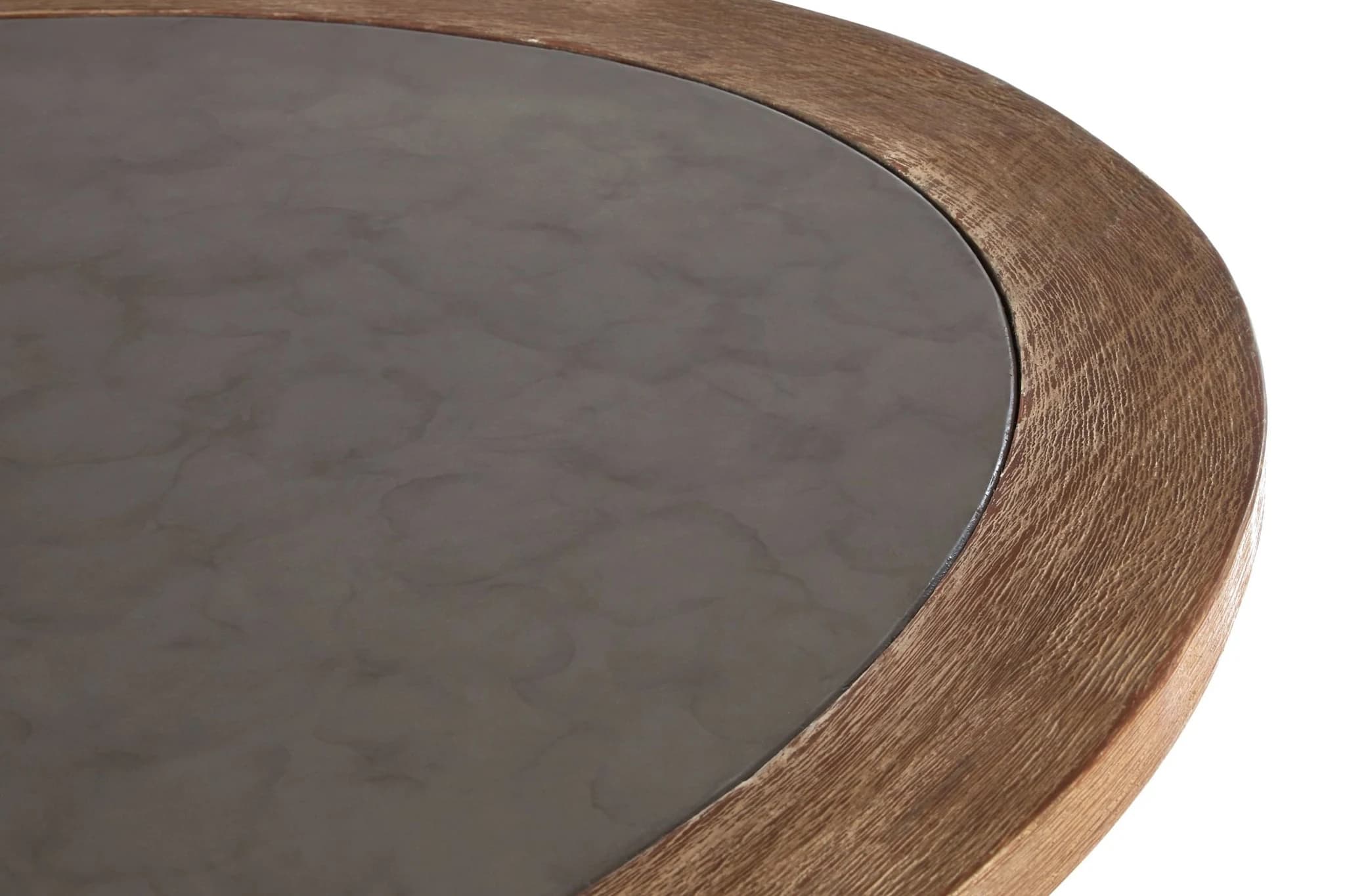Opus Grey Woven Rope and Stone Round Coffee Table - Tables, photo 5 of 5