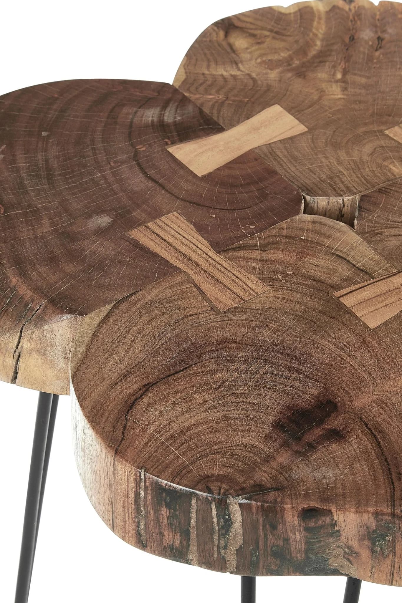 Nandri Acacia Wood Live Edge Side Table - Tables, photo 5 of 5