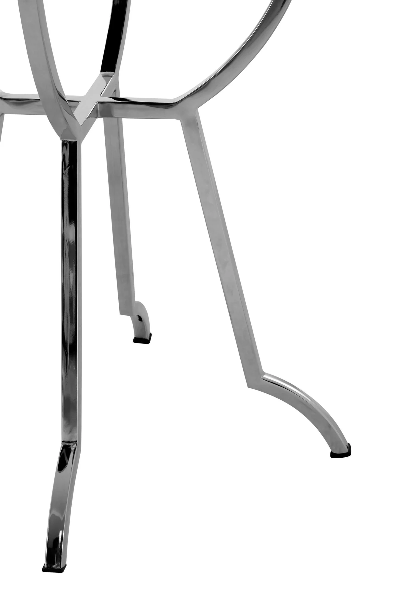 Arbus Coloured Mirror Round Side Table - Tables, photo 5 of 5