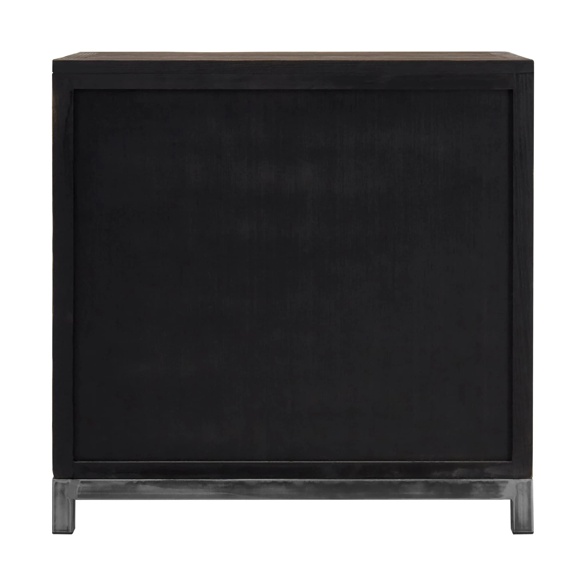 Midas Large Recycled Elm Wood 2 Door Cabinet - Bookcases & shelving, photo 2 of 8