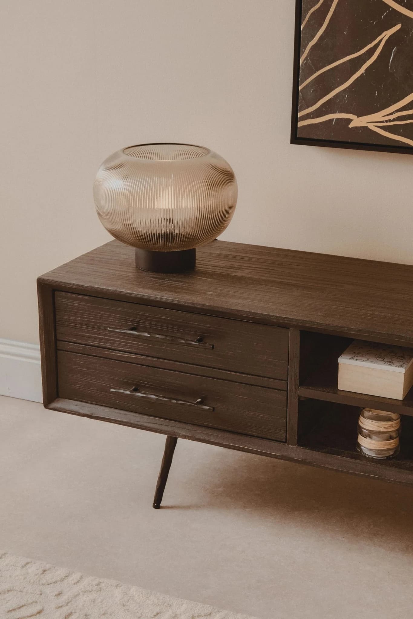 Madsen Dark Wooden Media Unit - Bookcases & shelving, photo 5 of 8