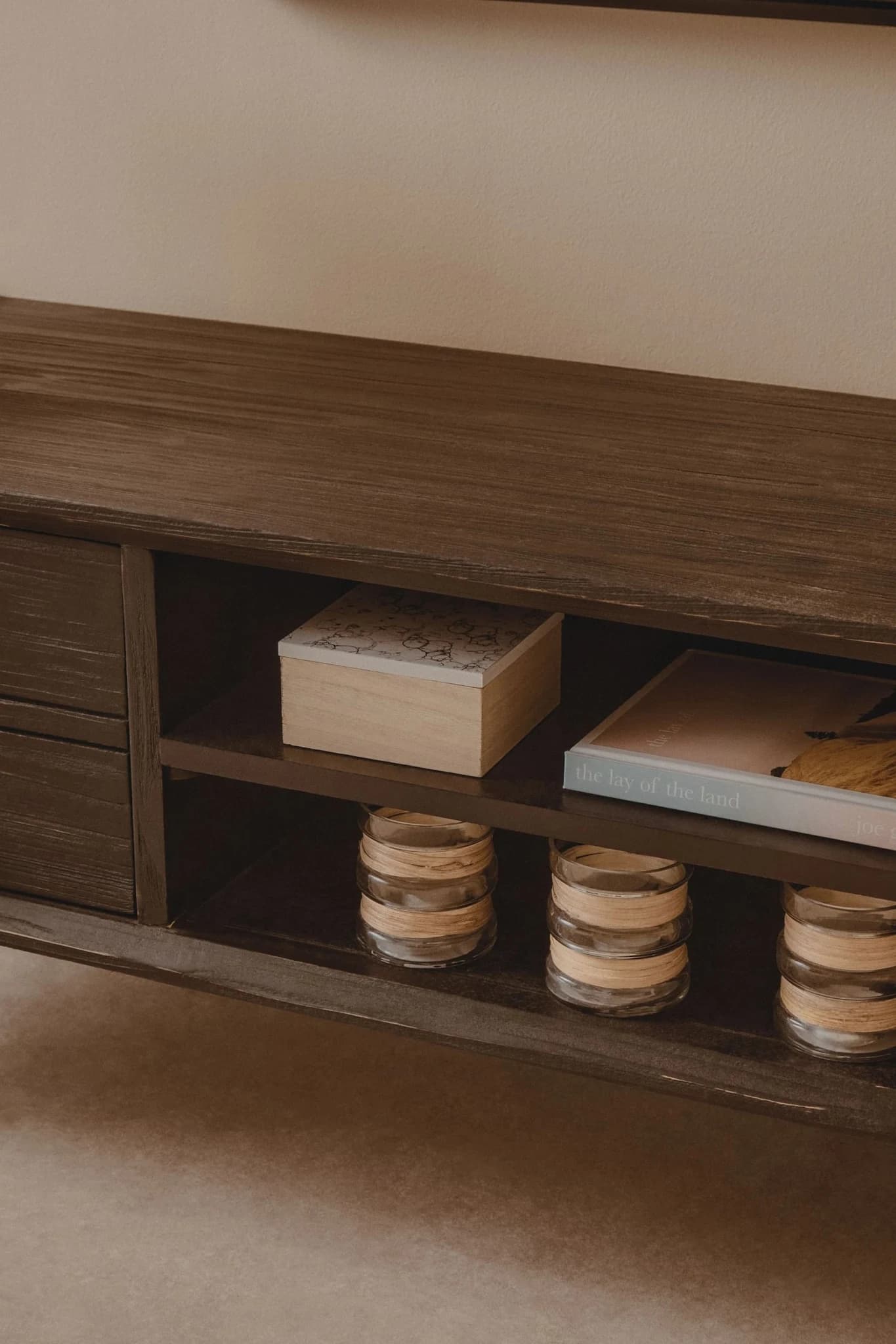 Madsen Dark Wooden Media Unit - Bookcases & shelving, photo 2 of 8
