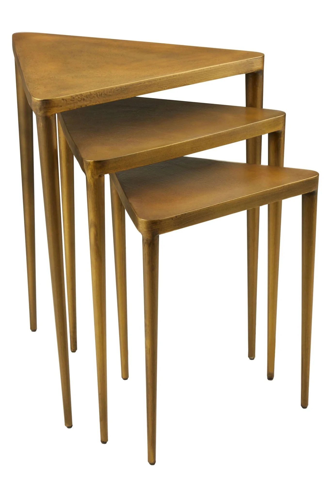 Compo Set of 3 Triangular Nesting Tables - Tables, photo 5 of 7