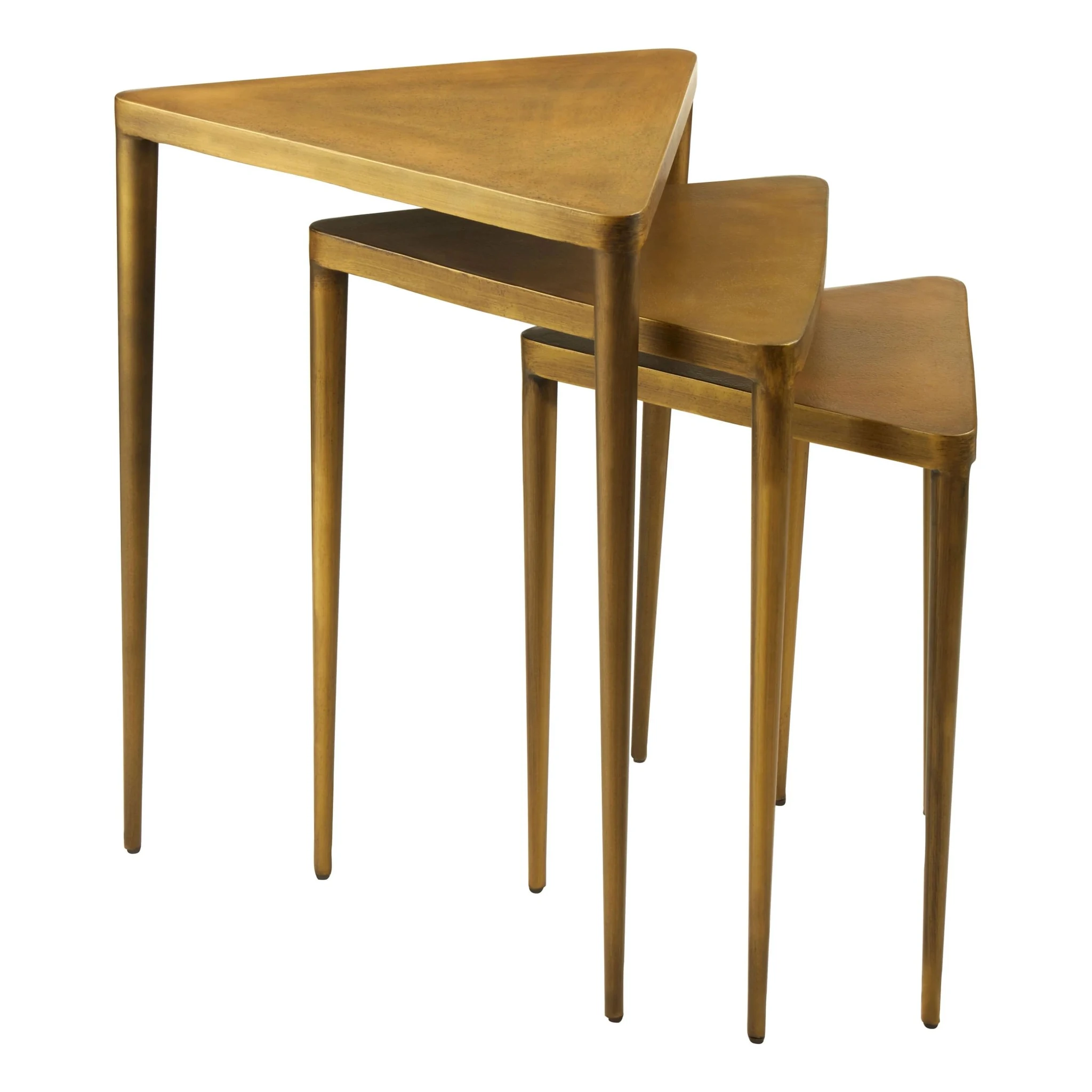 Compo Set of 3 Triangular Nesting Tables - Tables, photo 4 of 7