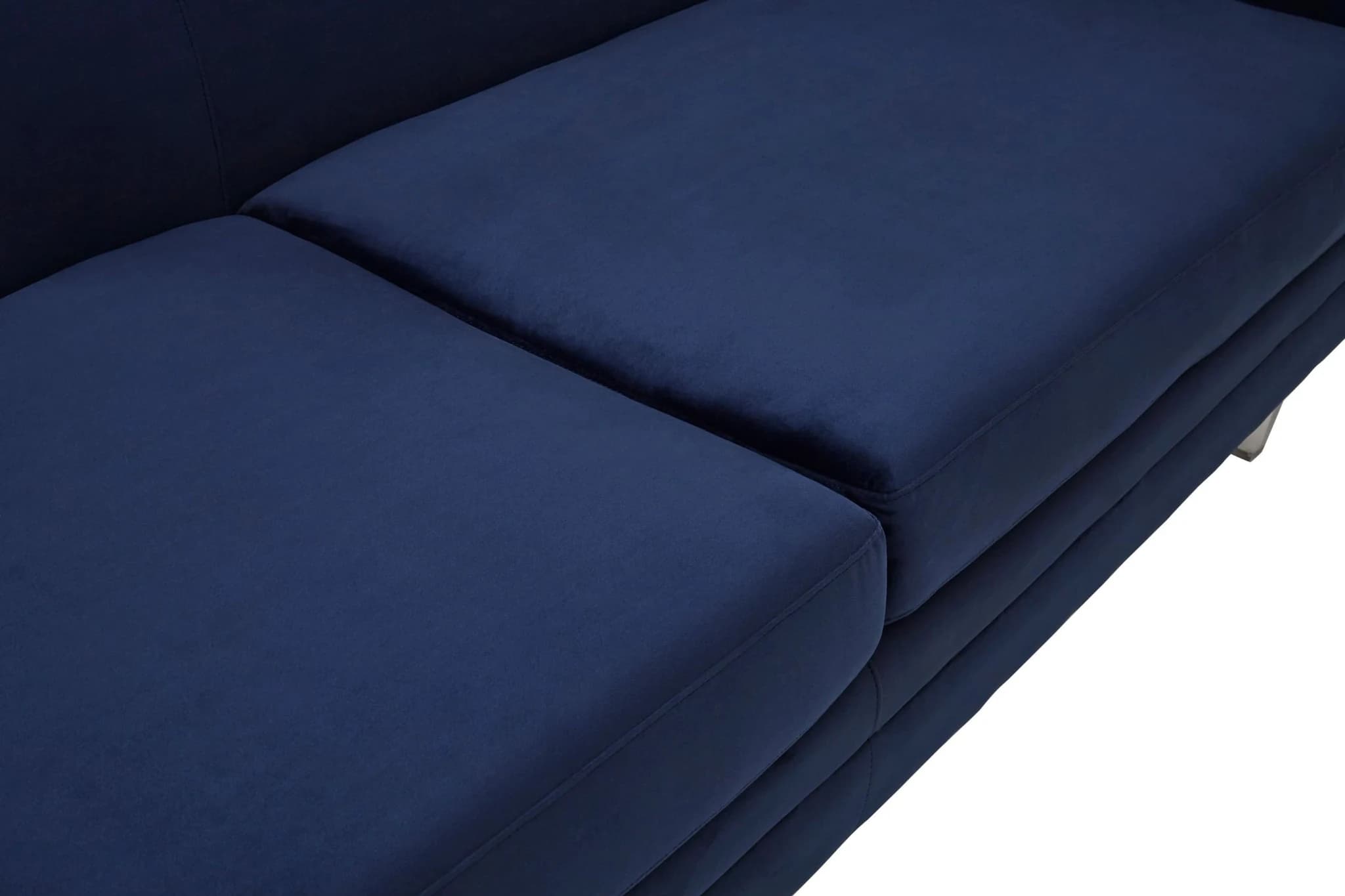 Pinner Navy Velvet 3 Seater Sofa - Seating, photo 8 of 8