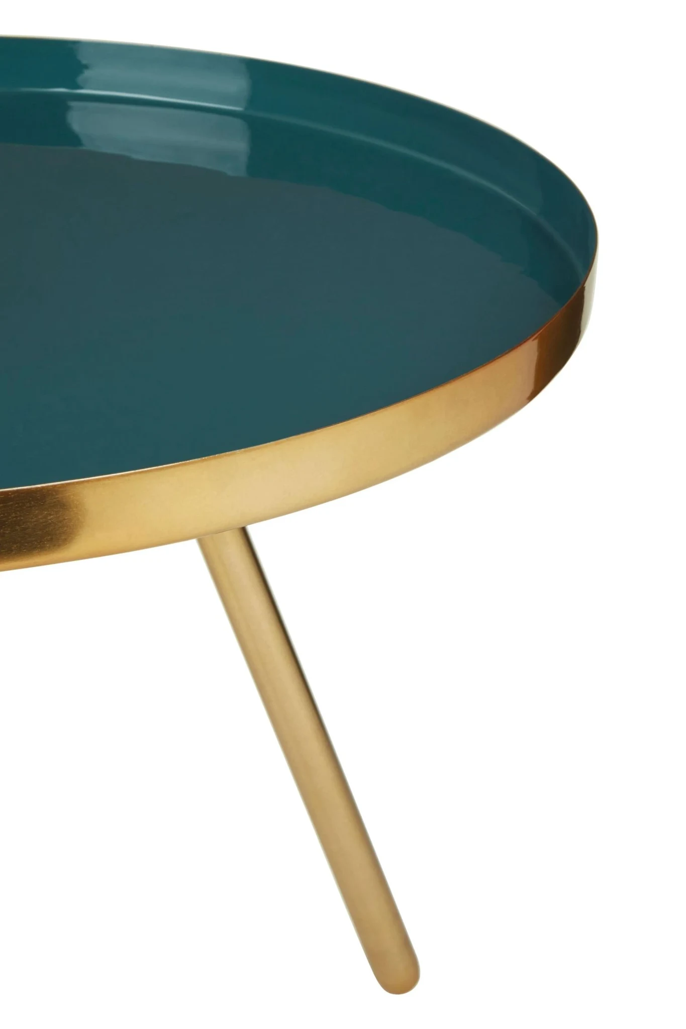Enox Large Diesel Green and Gold Coffee Table - Tables, photo 4 of 4