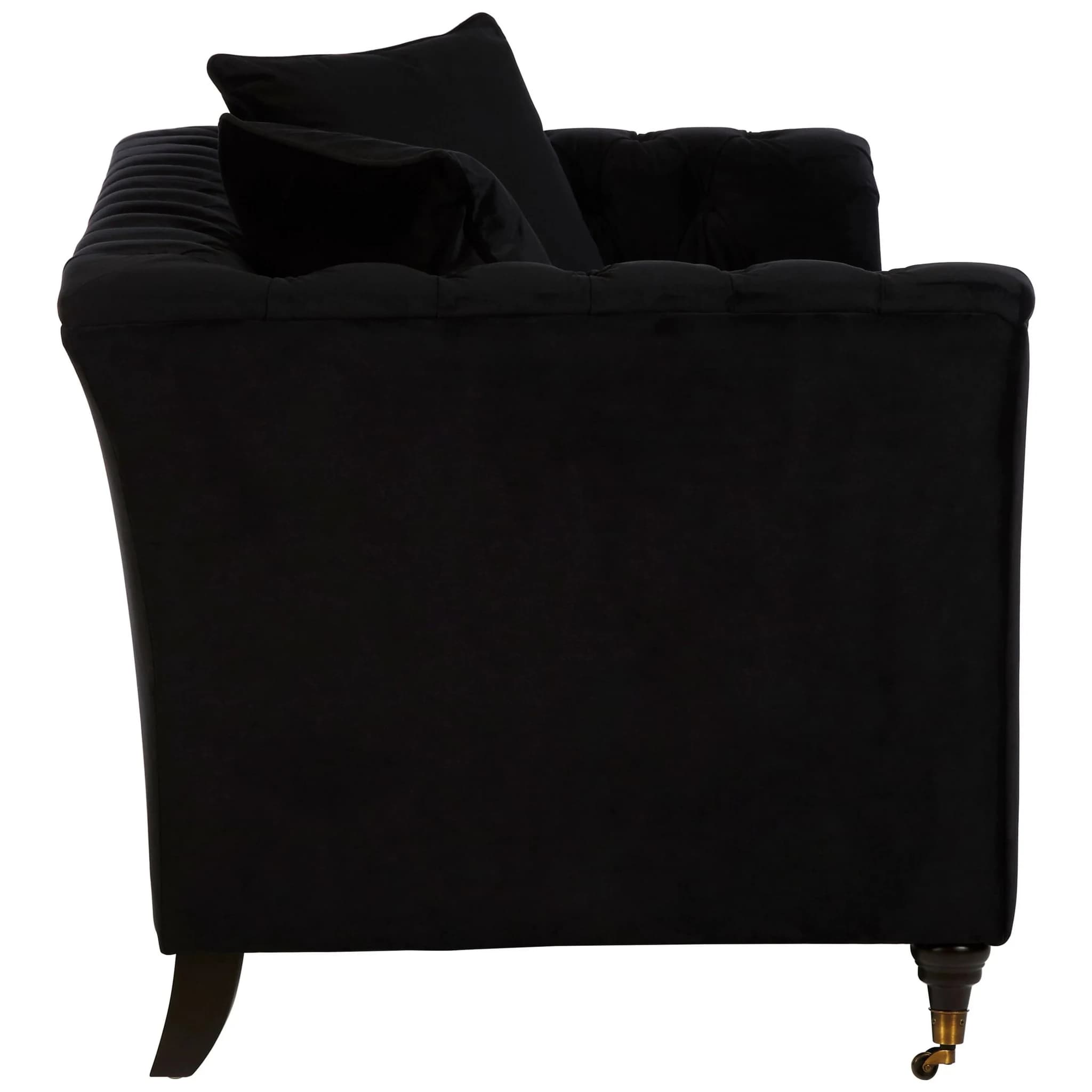 Sabrina 2 Seat Onyx Sofa - Seating, photo 3 of 7